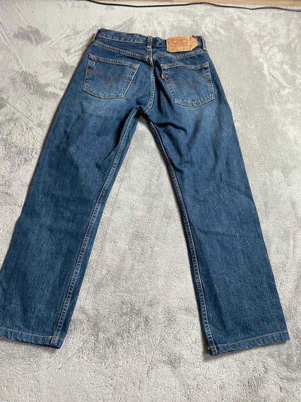 Levi‘s 501 Jeans in Marineblau - W28