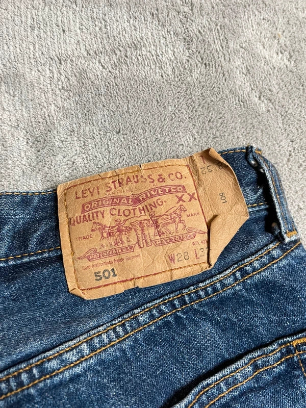 Levi‘s 501 Jeans in Marineblau - W28