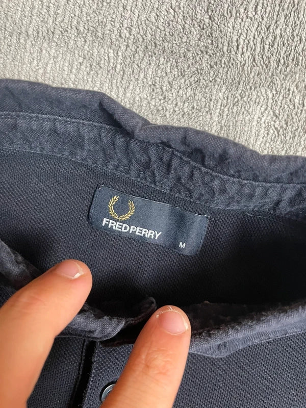 Fred Perry Polohemd in schwarz - Gr. M