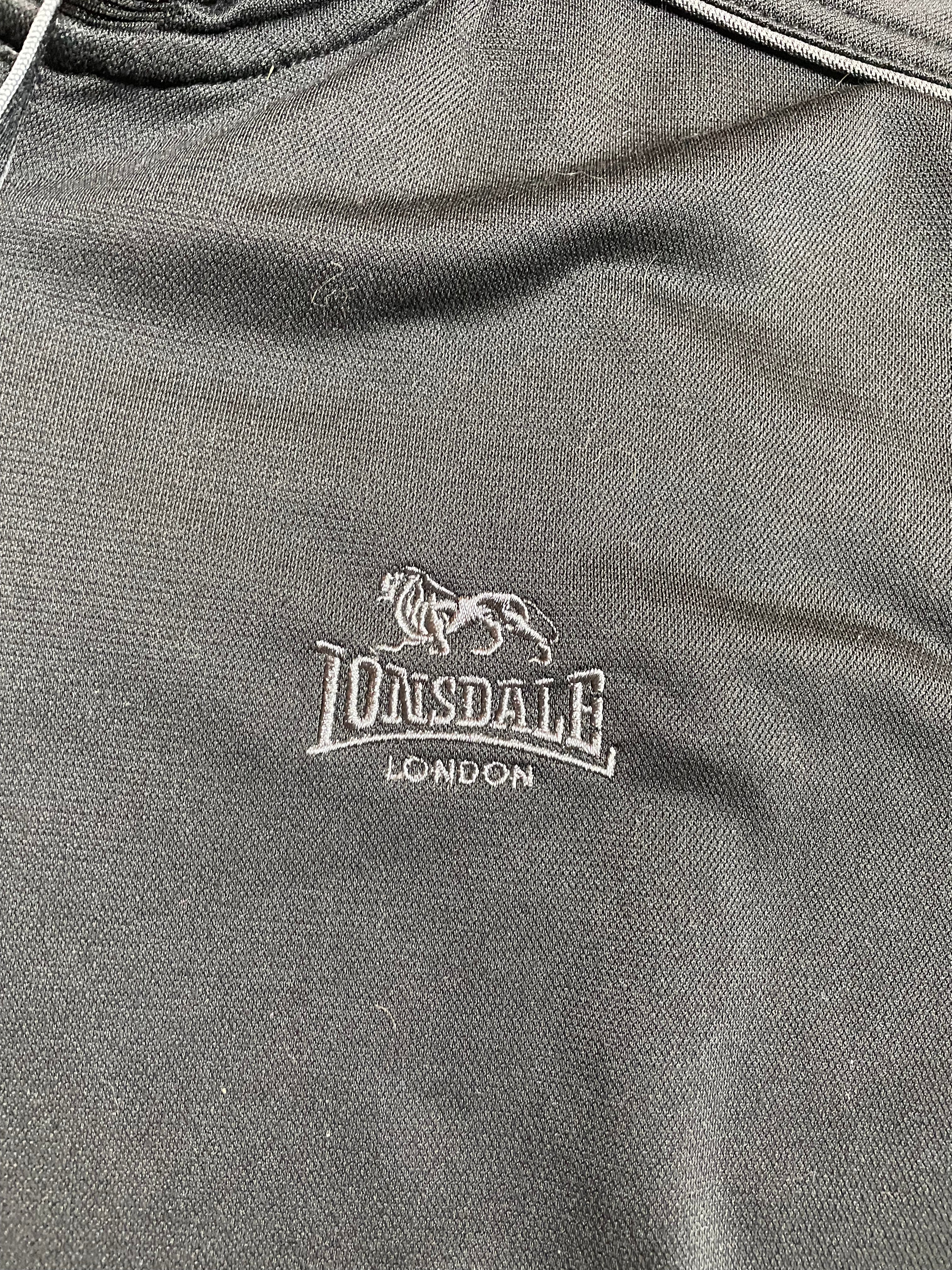 Lonsdale Trainingsjacke in Grau - Gr XL