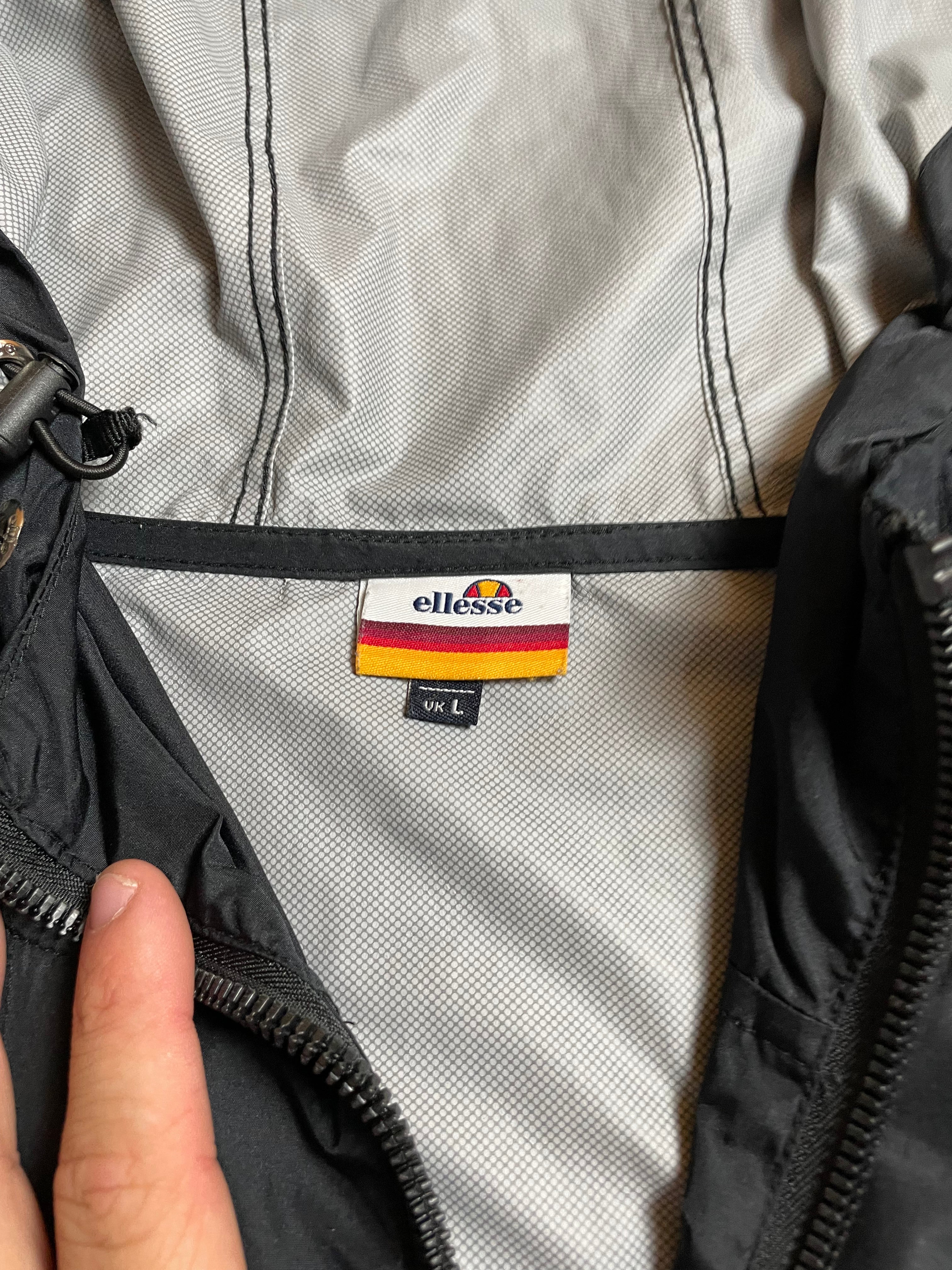 Ellesse Windbreaker in schwarz - Gr. L