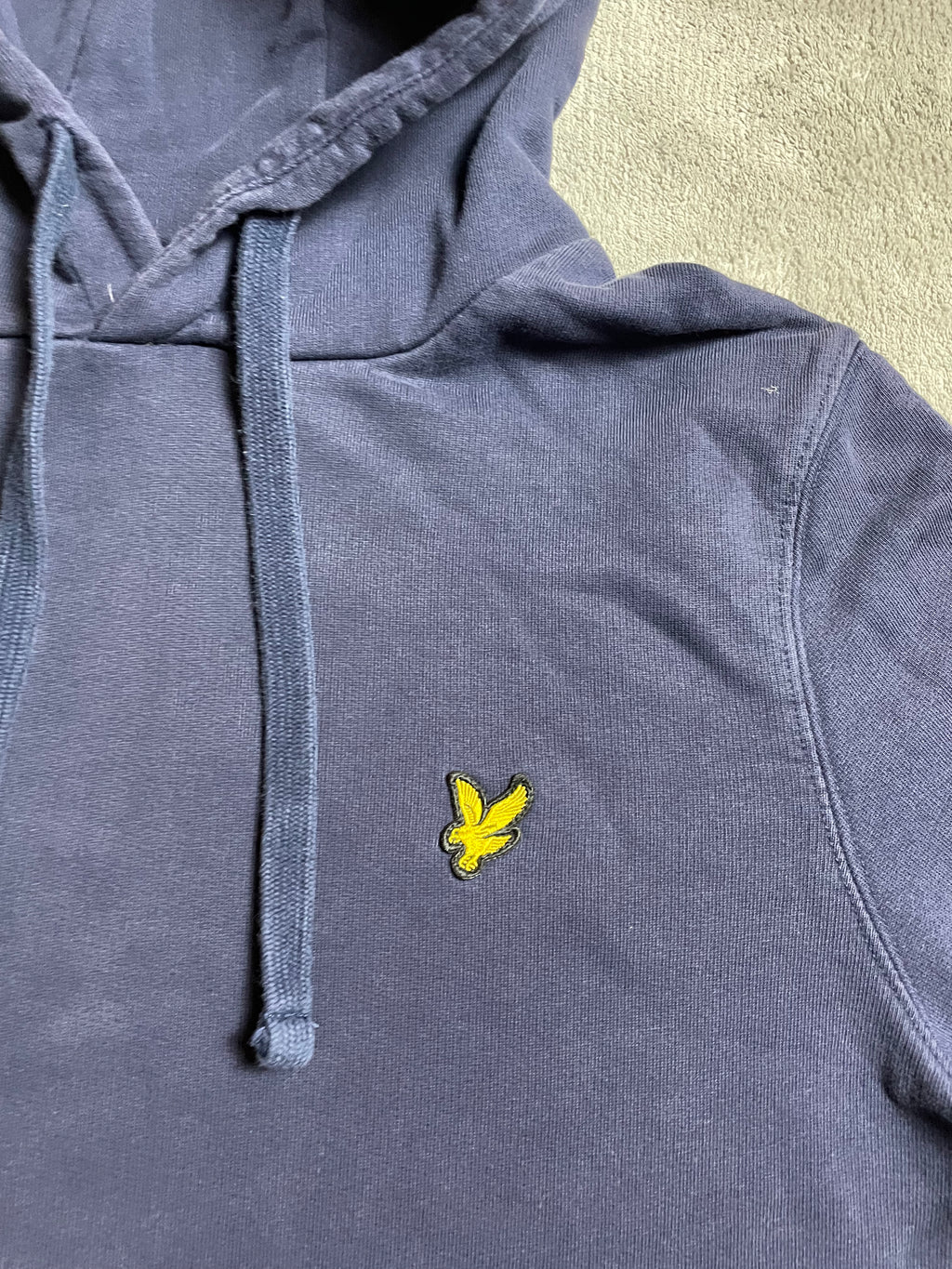 Lyle & Scott Kapuzenpullover in Marineblau - Gr. S