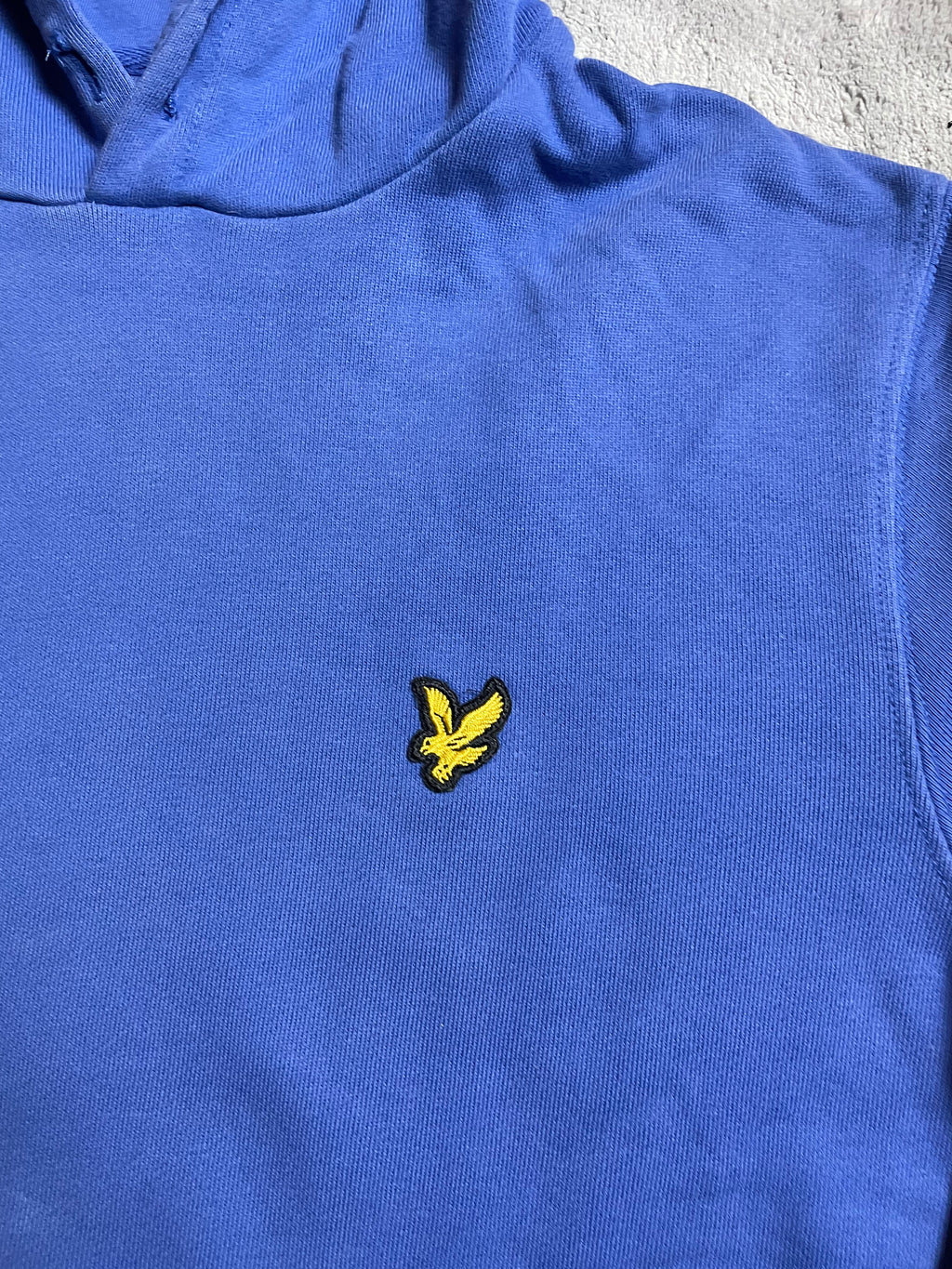 Lyle & Scott Kapuzenpullover in blau - Gr. S