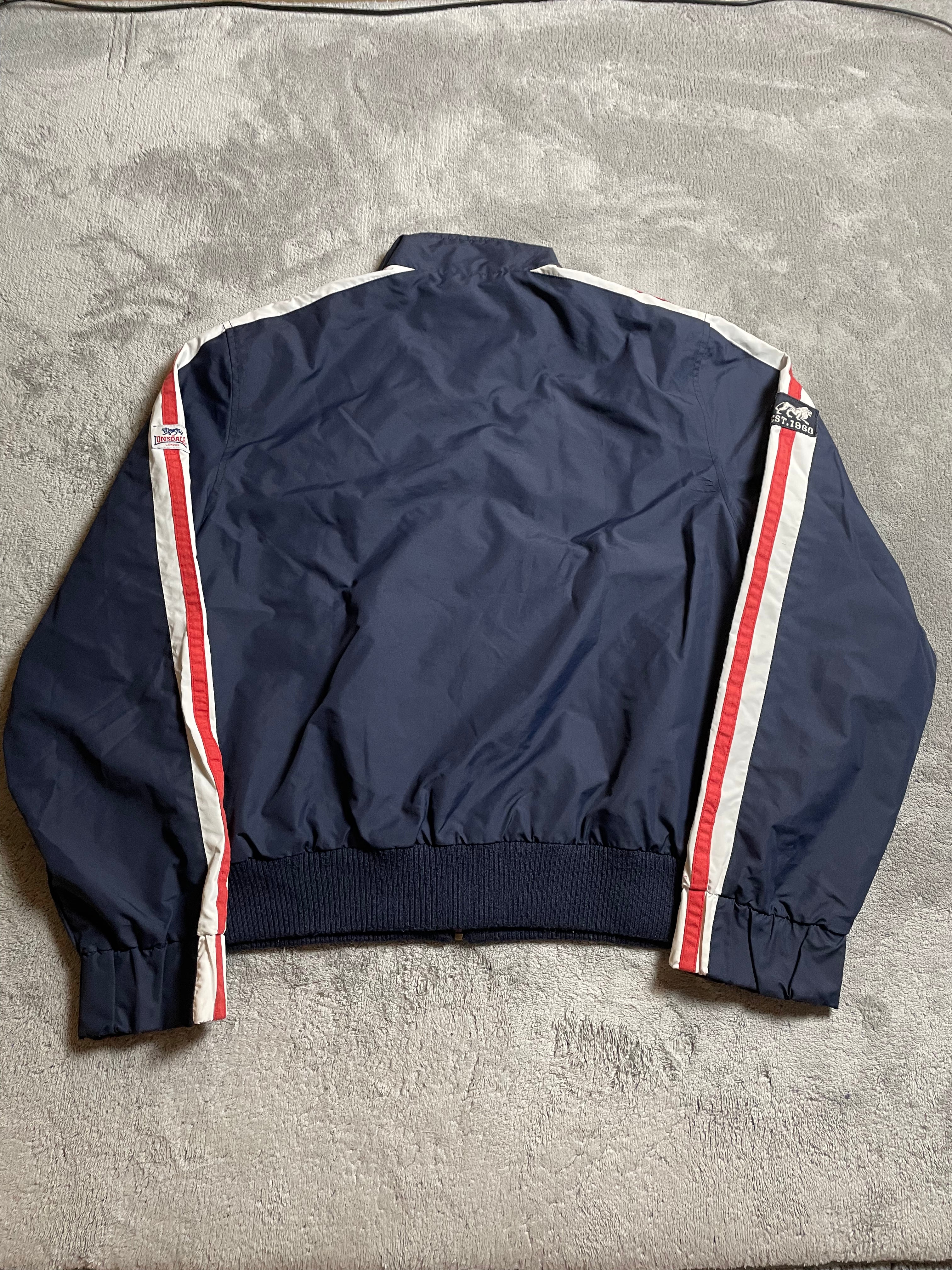 Lonsdale London Bomberjacke in Marineblau - Gr. M