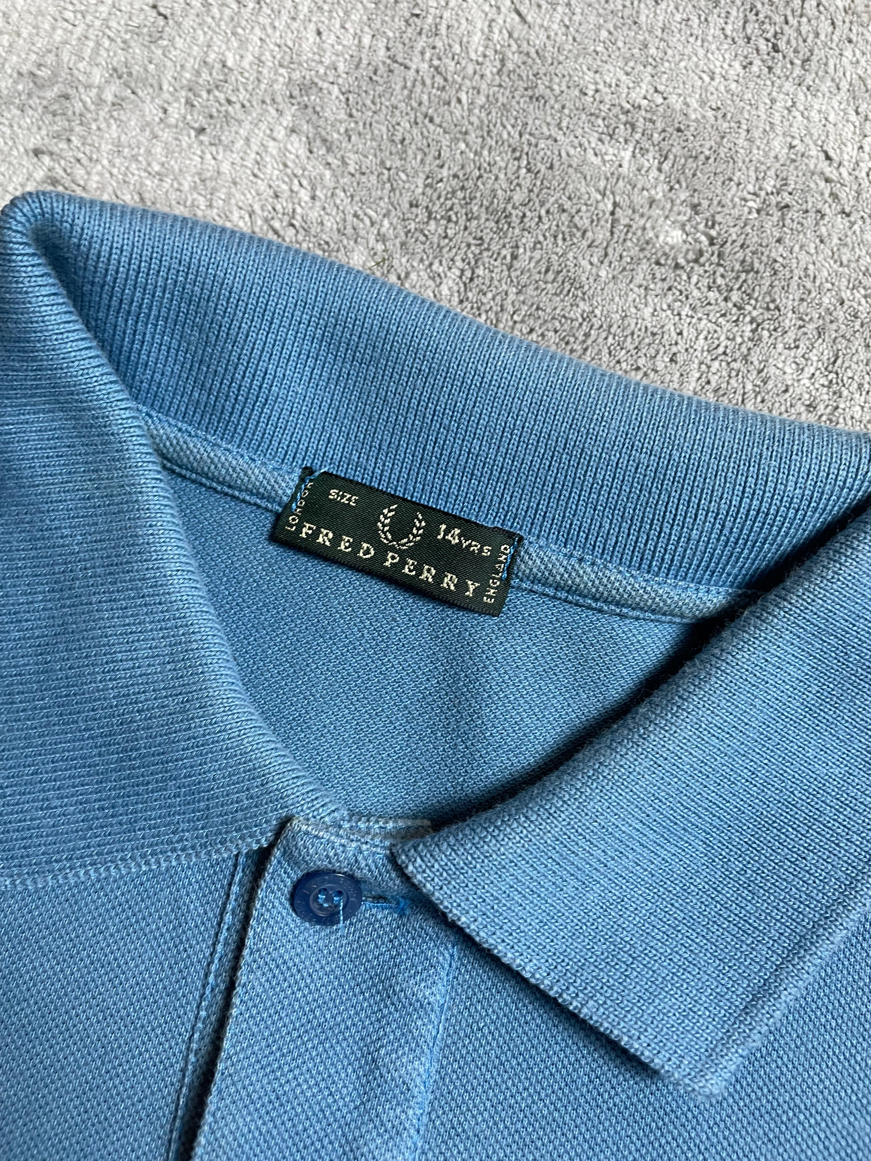 Fred Perry Polohemd in hellblau - Gr. S