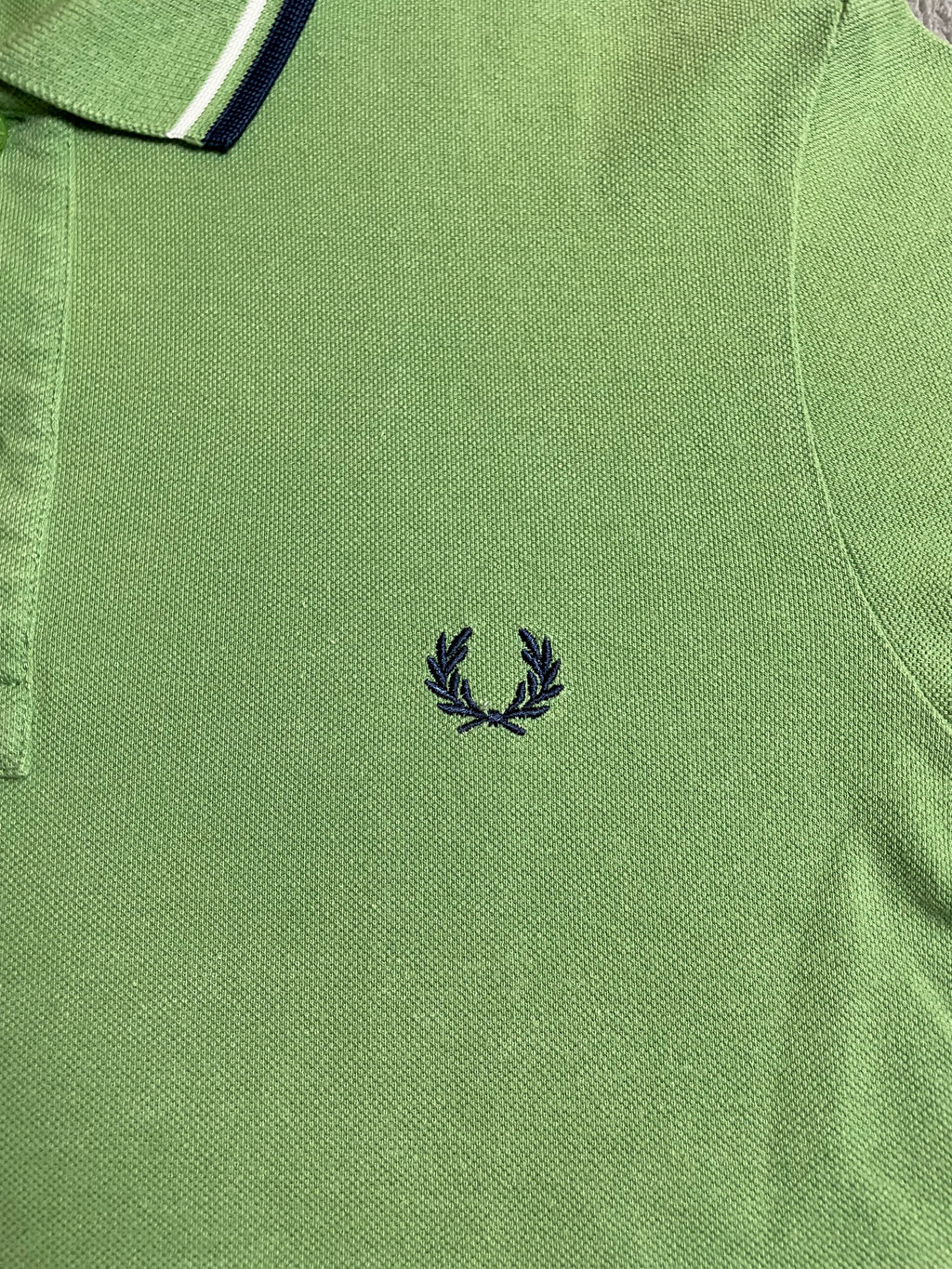 Fred Perry Polohemd in hellgrün - Gr. S