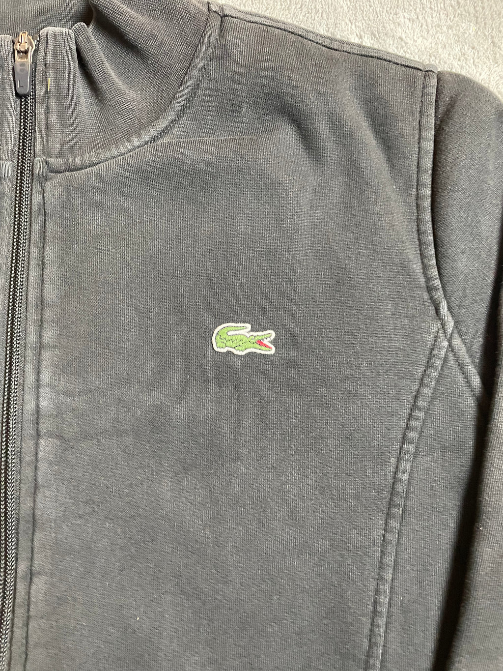 Lacoste Strickjacke in schwarz - Gr. M