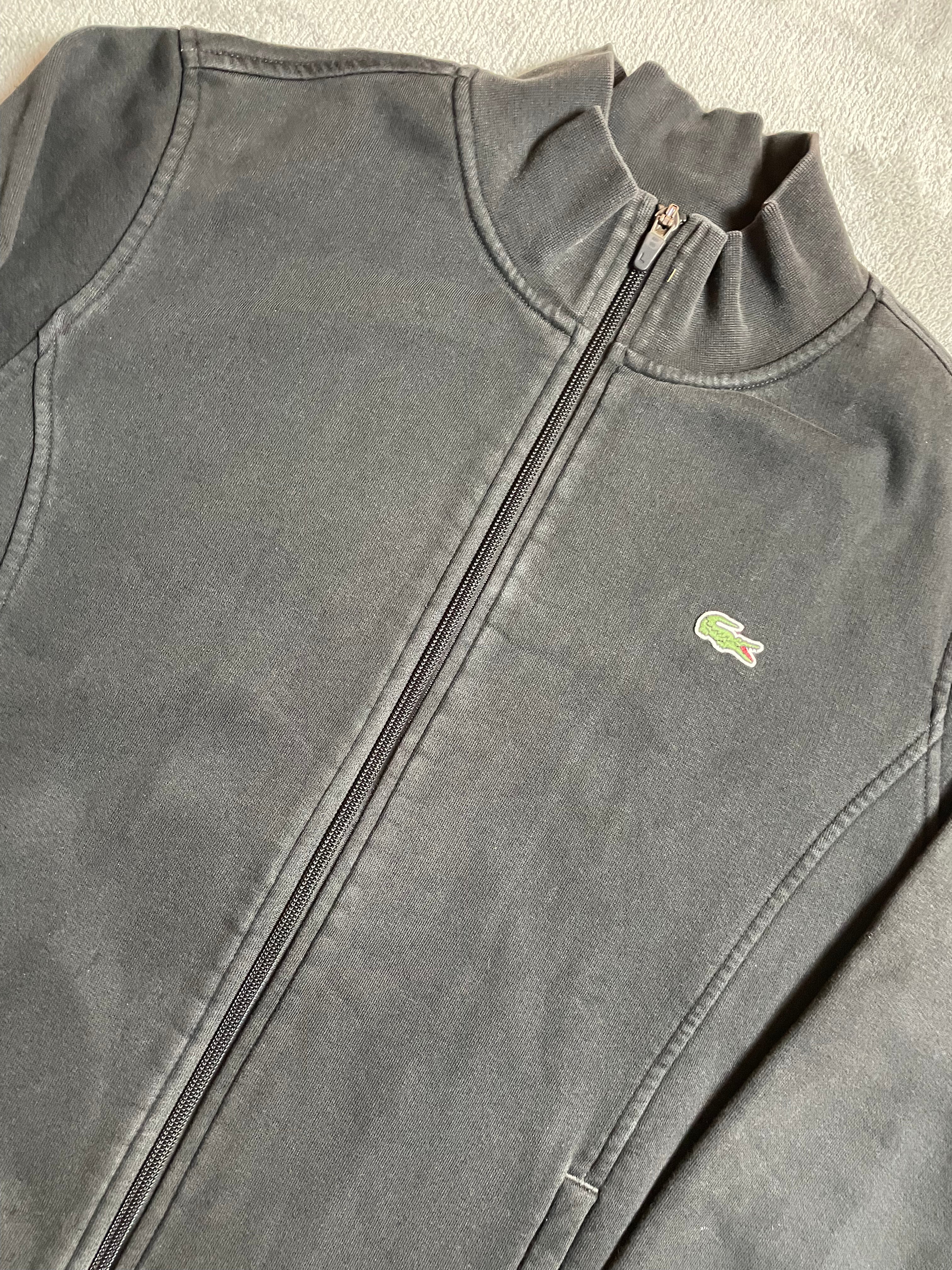 Lacoste Strickjacke in schwarz - Gr. M