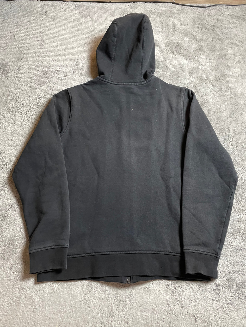 Lacoste Strickjacke mit Kapuze in schwarz - Gr. M