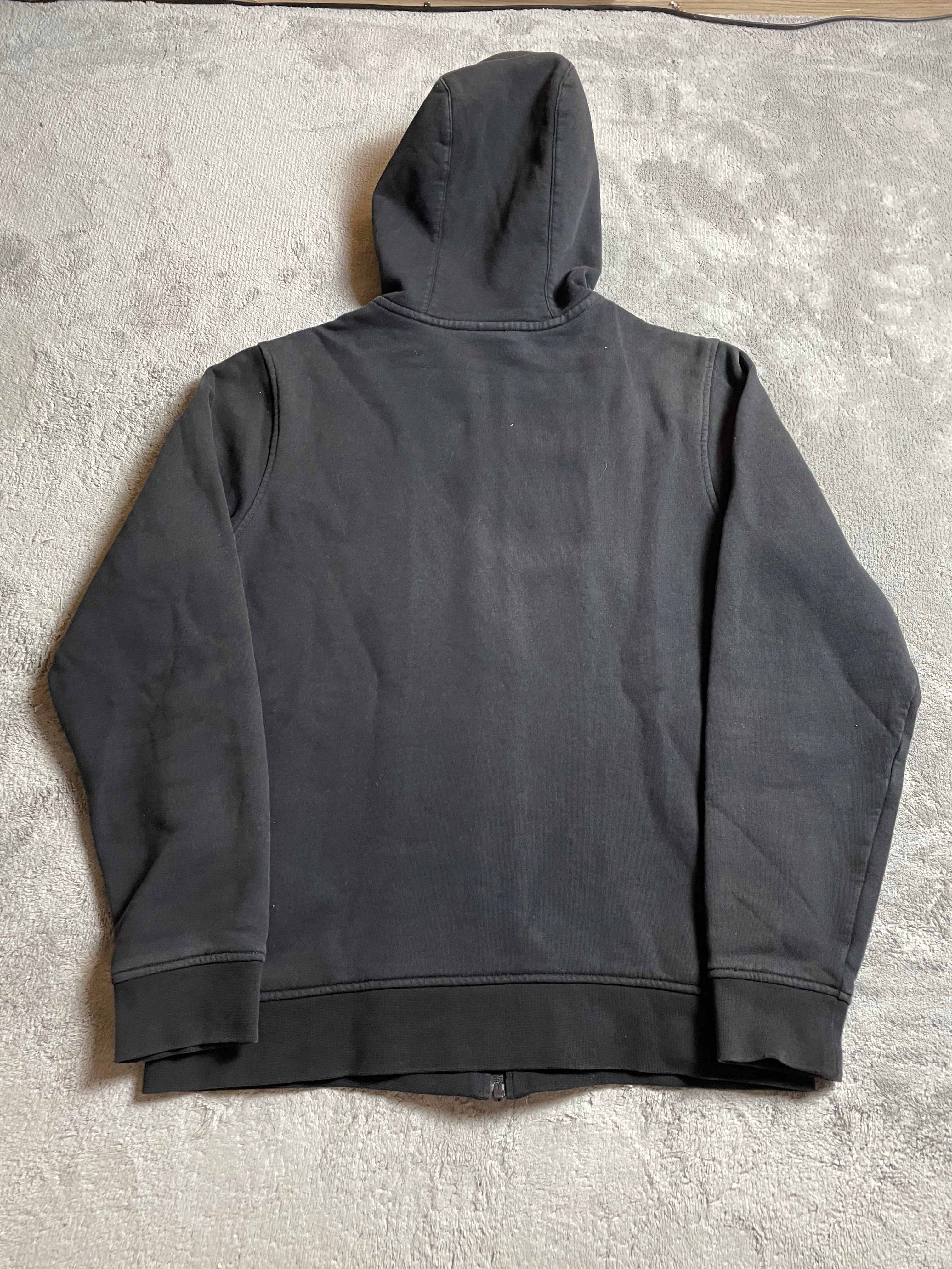 Lacoste Strickjacke mit Kapuze in schwarz - Gr. M