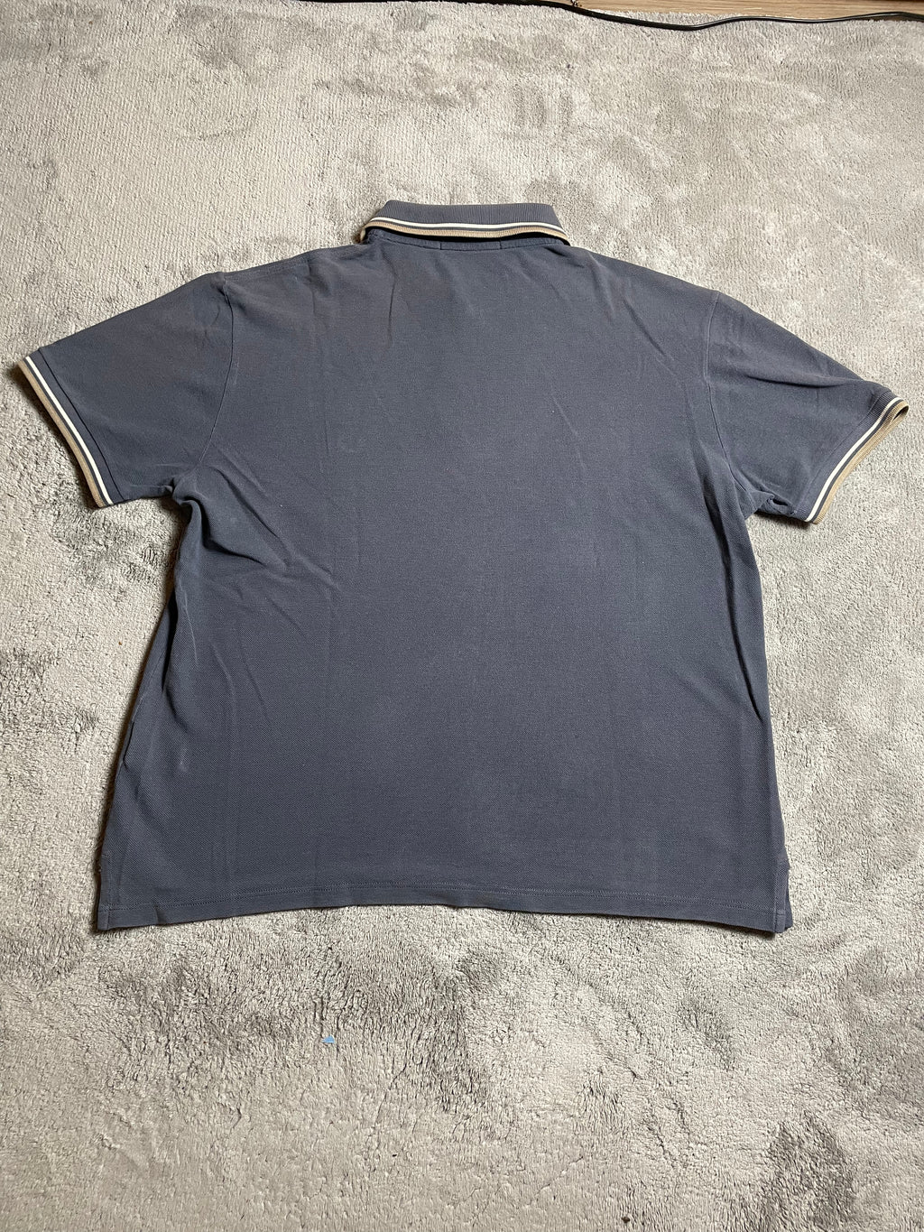 Fred Perry Polohemd in blau, grau - Gr. M-L
