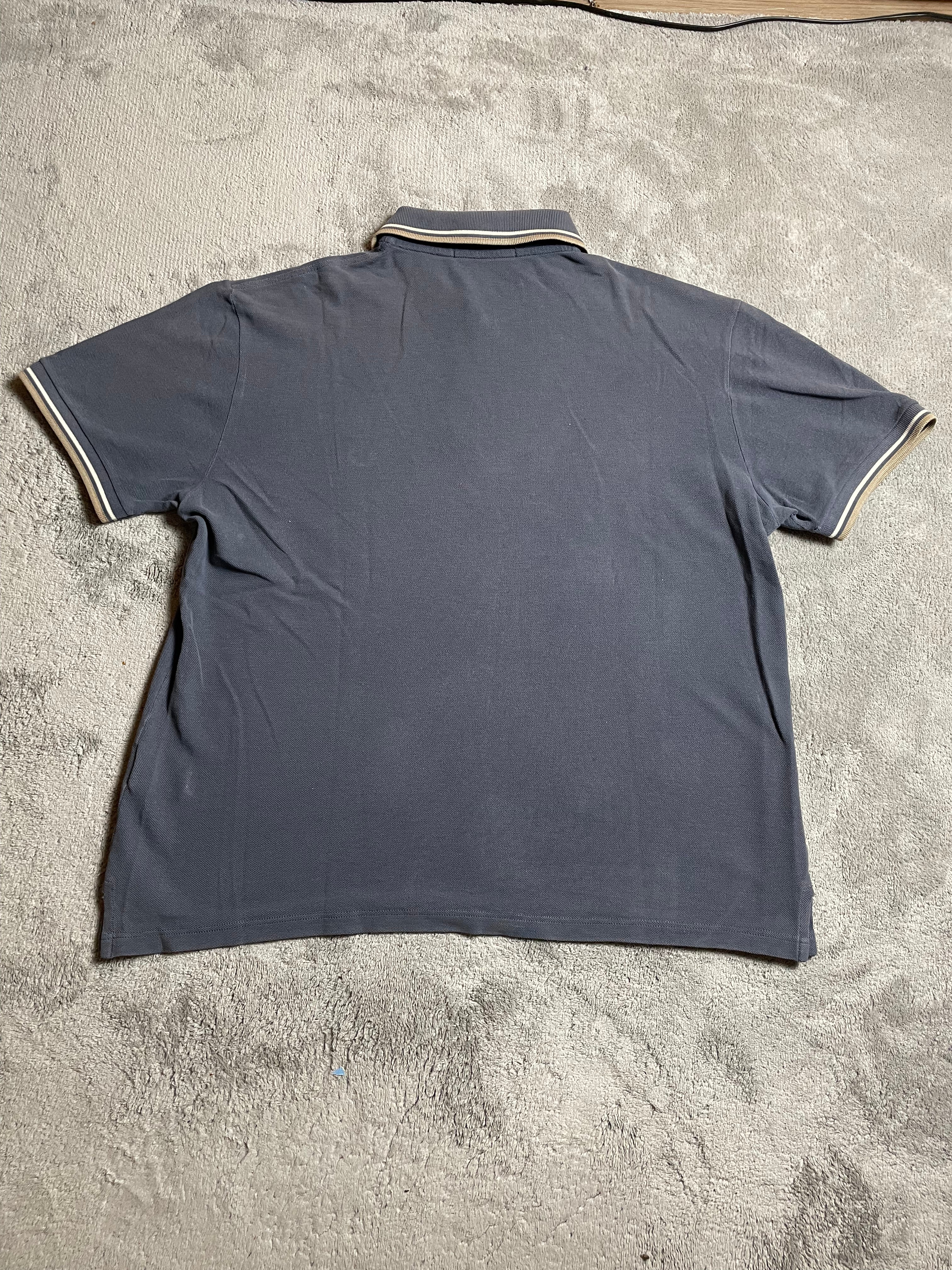 Fred Perry Polohemd in blau, grau - Gr. M-L