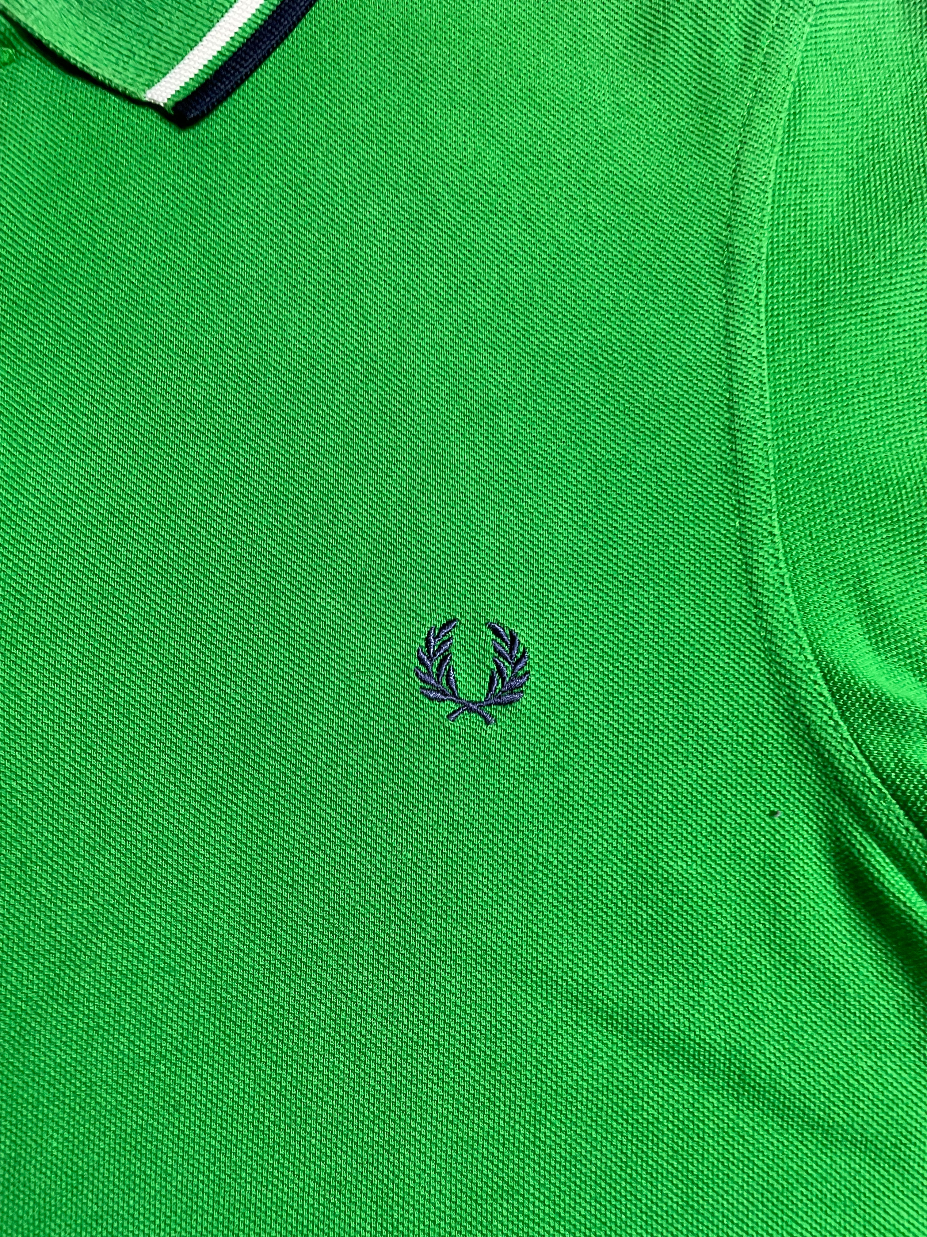 Fred Perry Polohemd in Grün - Gr. S