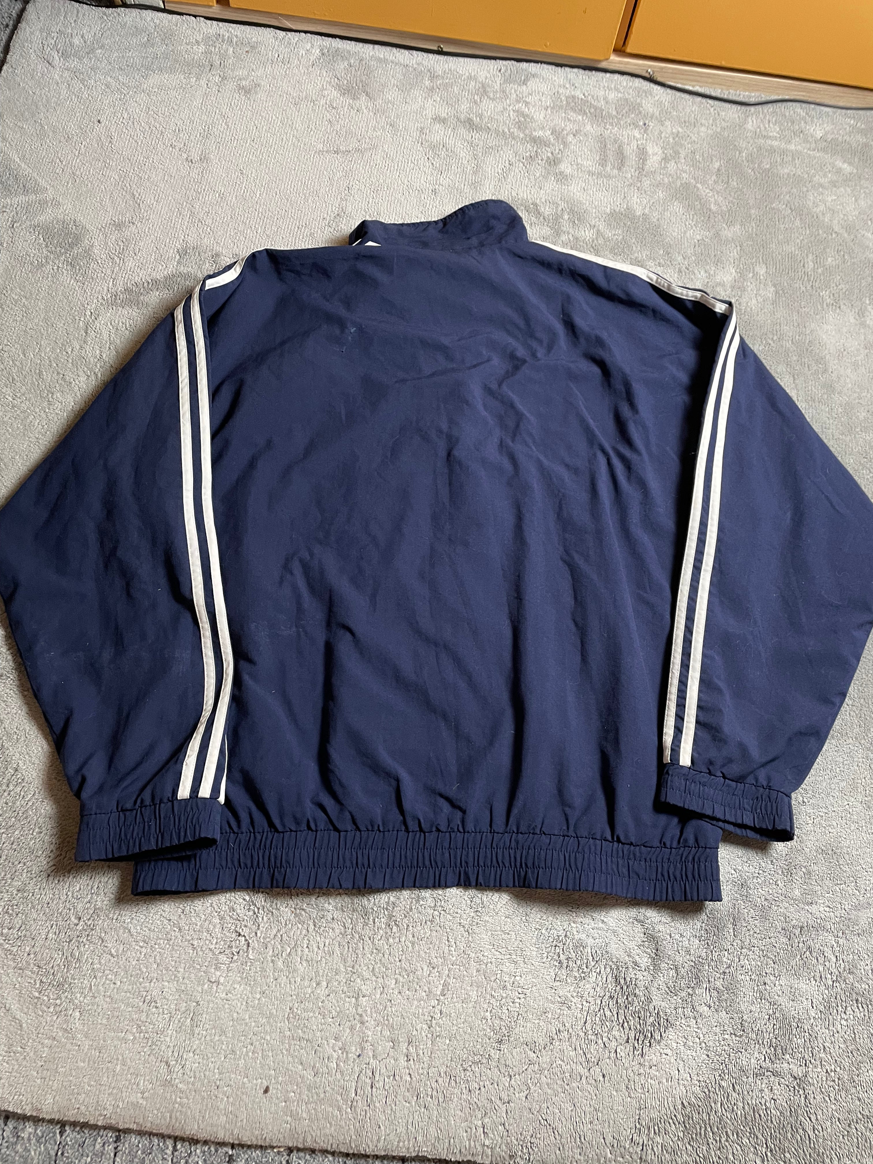 Adidas Firebird Trainingsjacke in Marineblau - Gr. XL (zufriedenstellender Zustand)