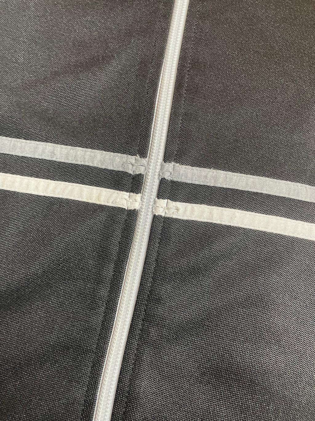 Fred Perry Trainingsjacke in schwarz, weiß - Gr. S