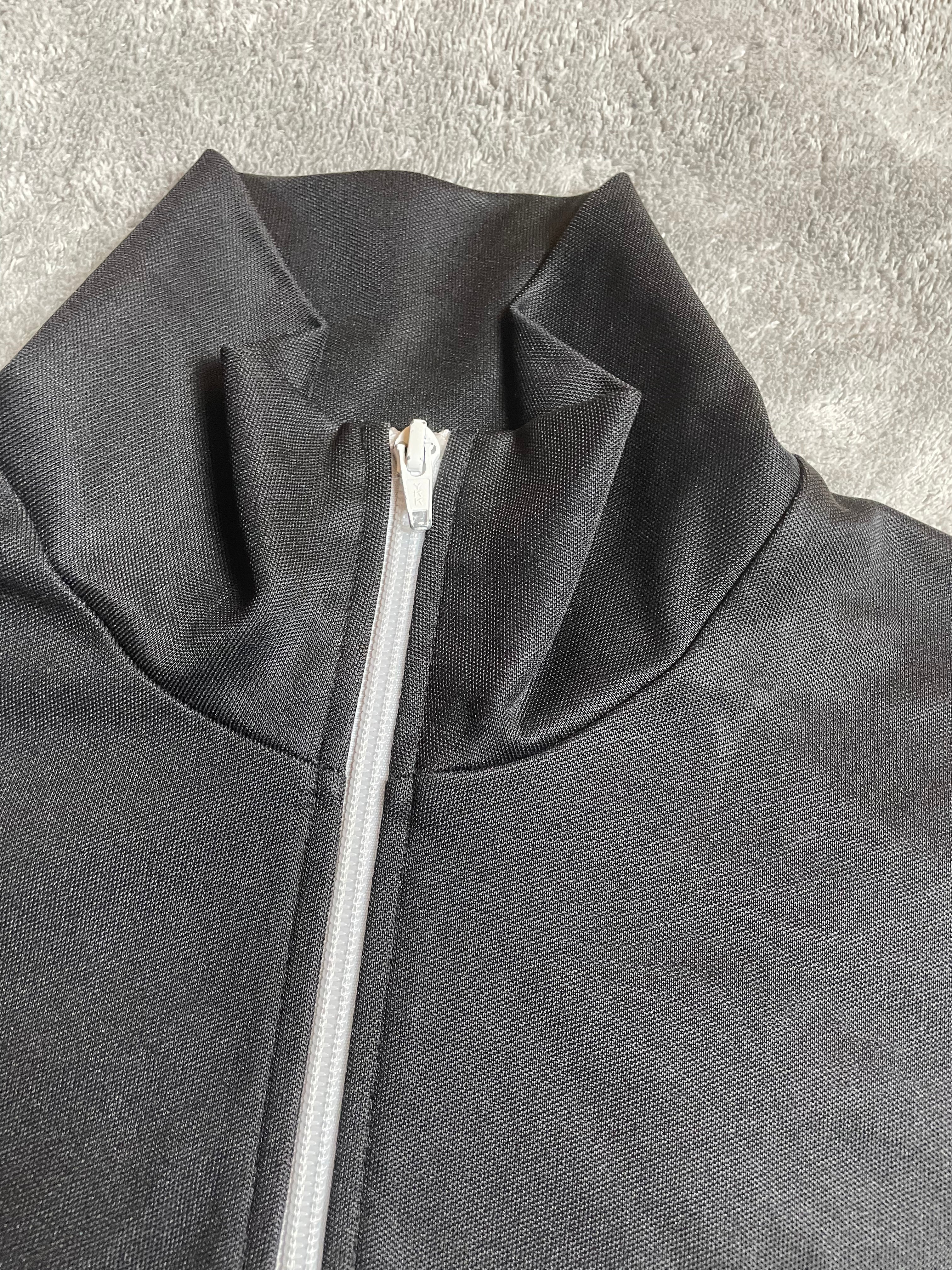 Fred Perry Trainingsjacke in schwarz, weiß - Gr. S