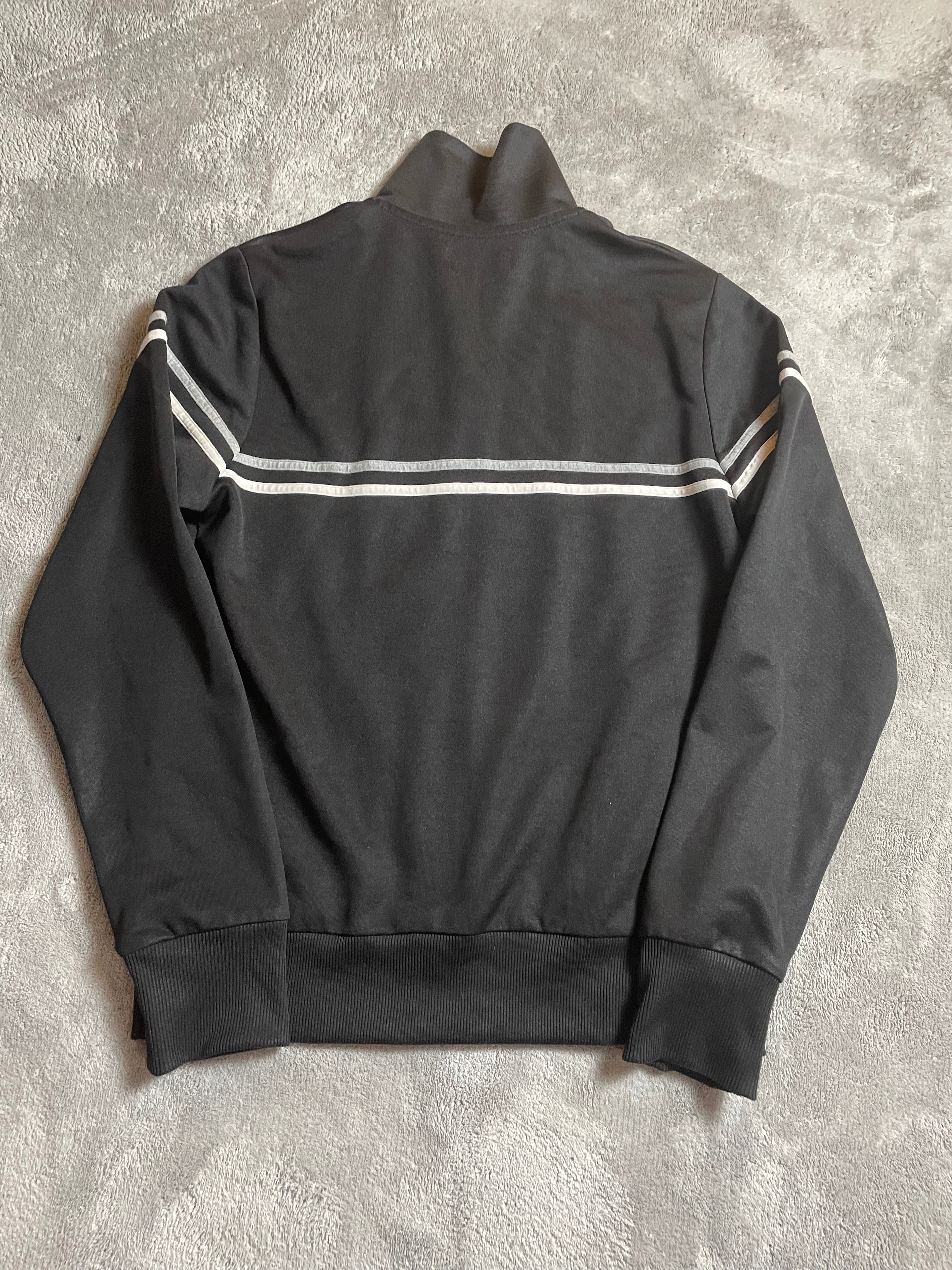 Fred Perry Trainingsjacke in schwarz, weiß - Gr. S