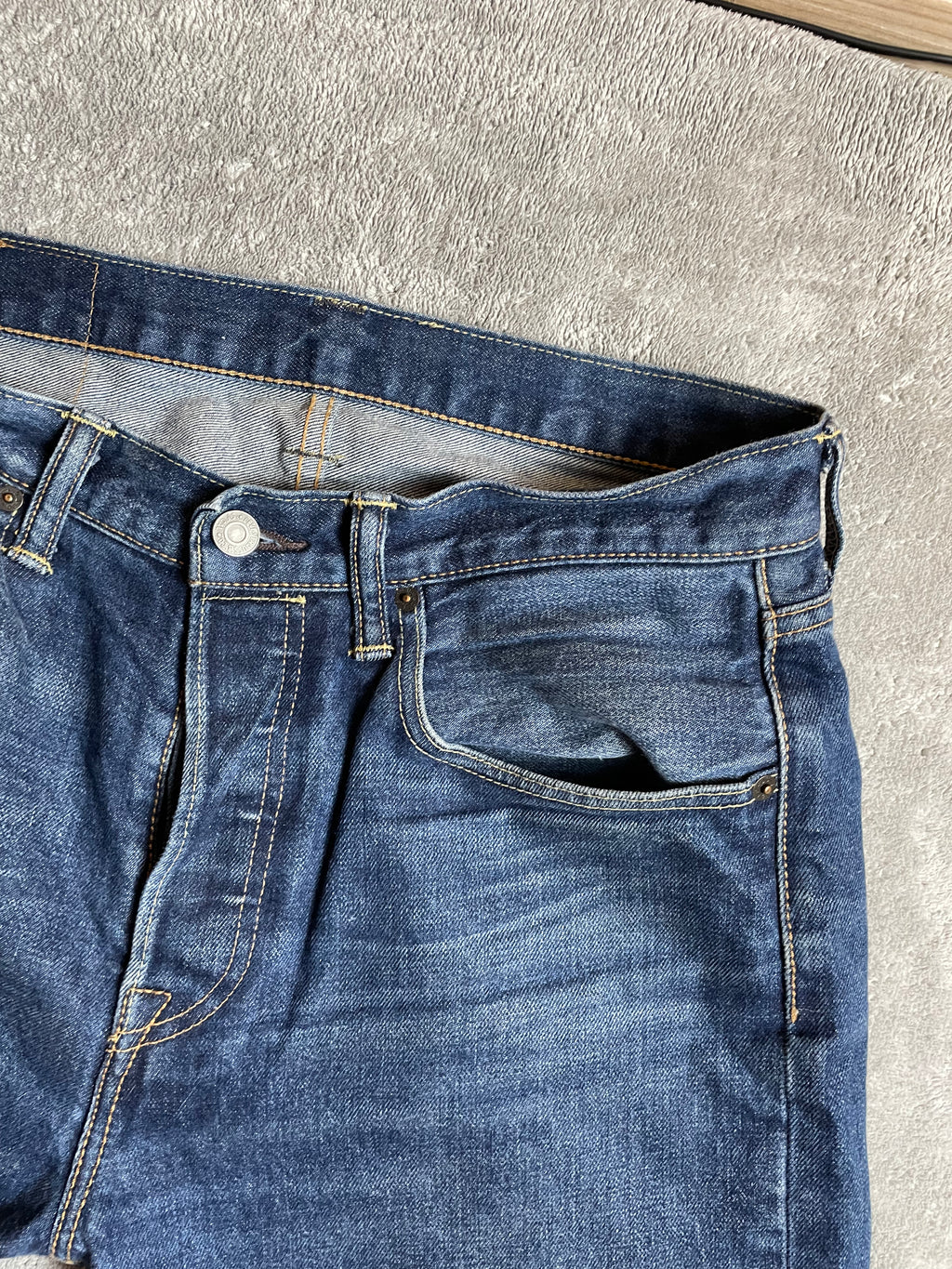 Levi‘s 501 Jeans in Marineblau - W32 L32