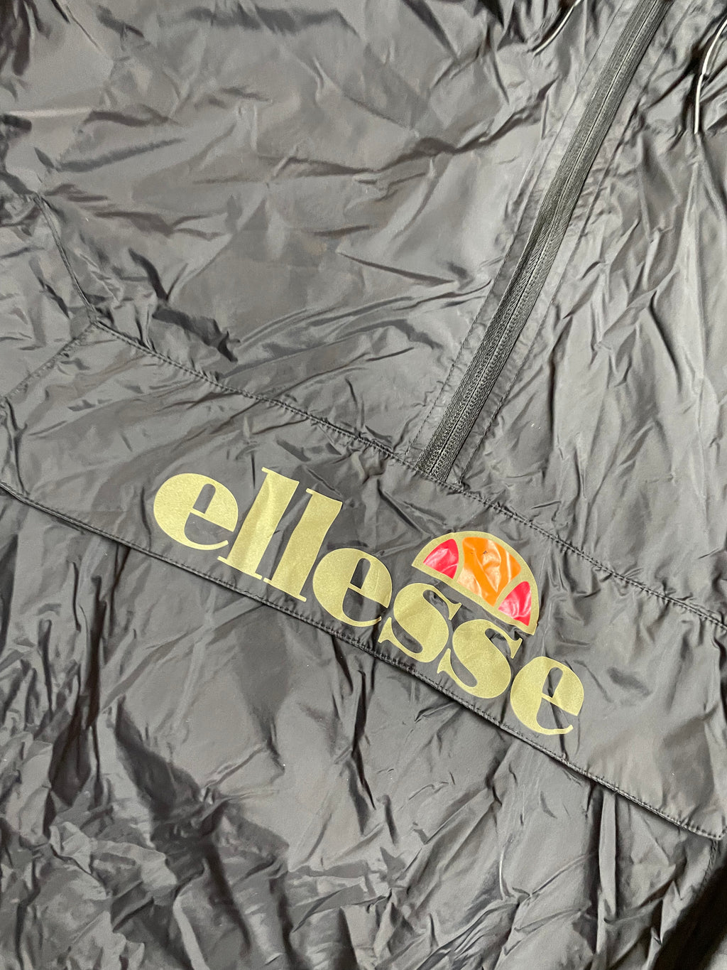 Ellesse Windbreaker in schwarz - Gr. XL