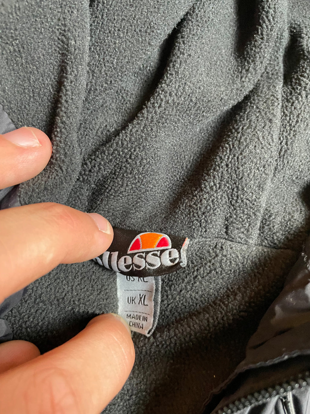 Ellesse Windbreaker in schwarz - Gr. XL