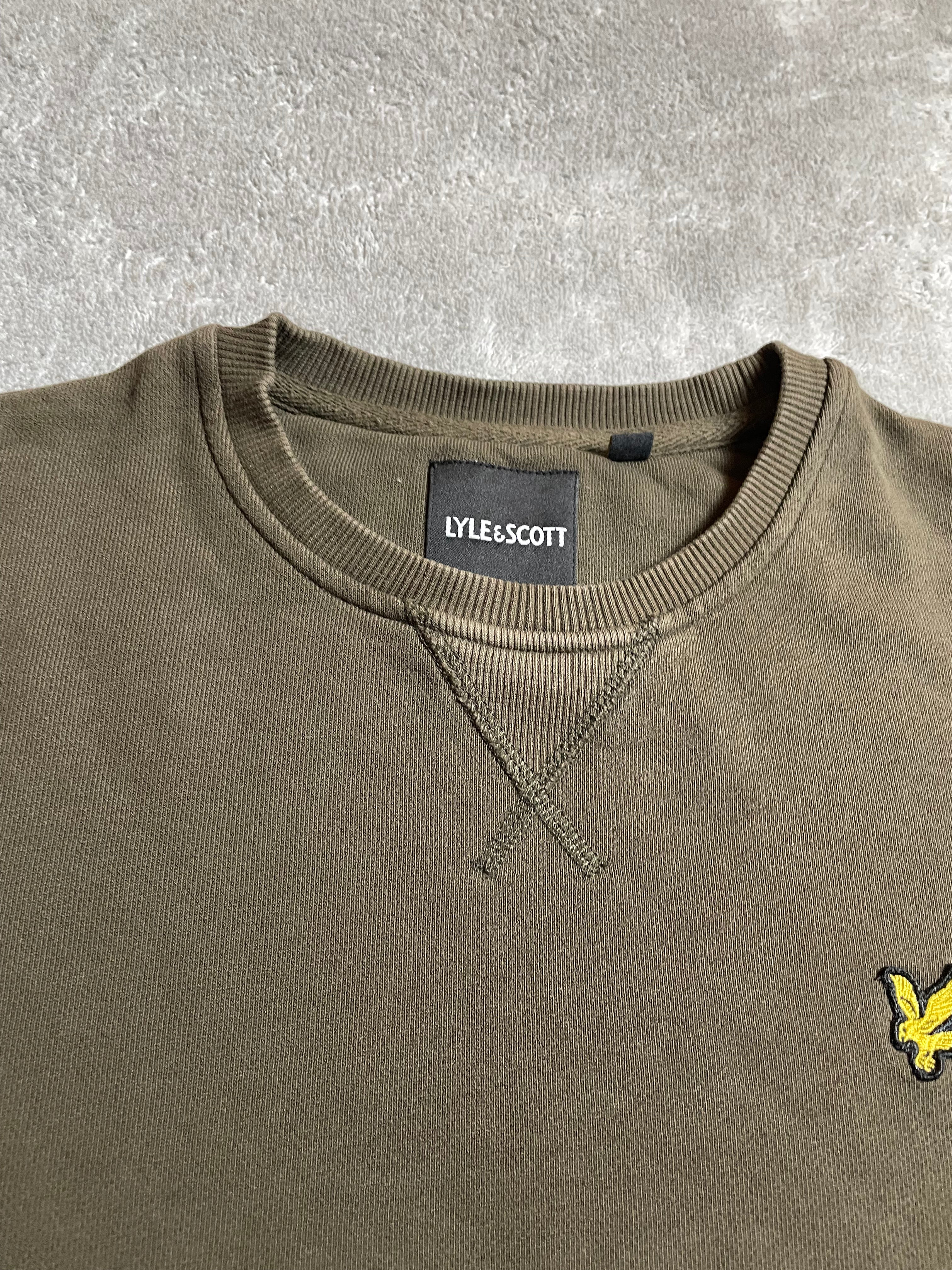Lyle&Scott Sweater in Khaki - Gr. S