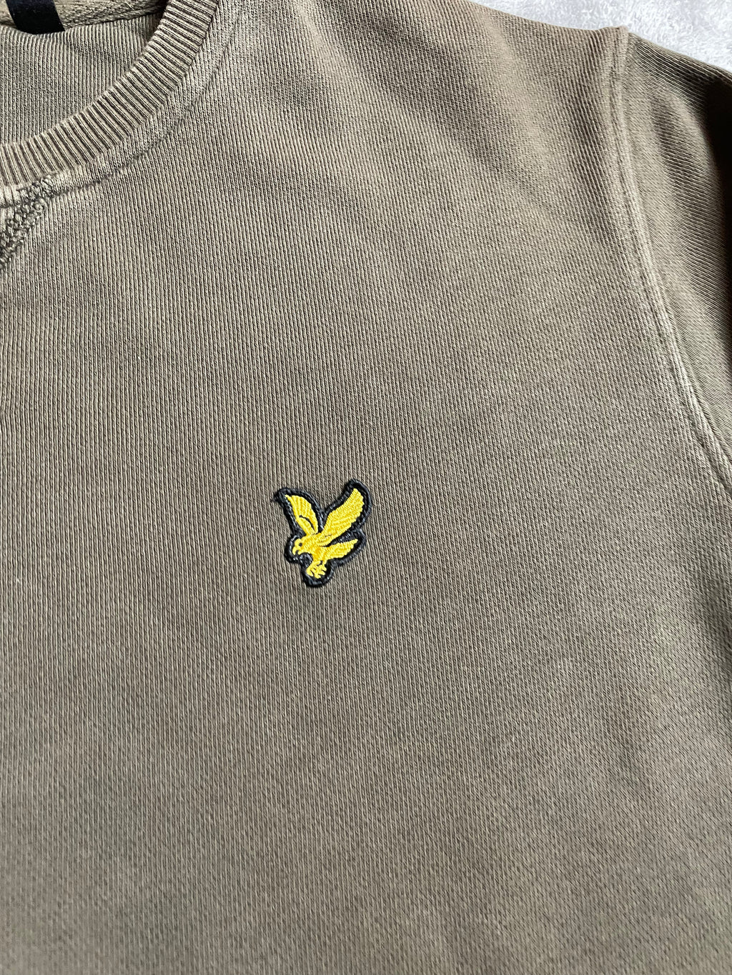 Lyle&Scott Sweater in Khaki - Gr. S