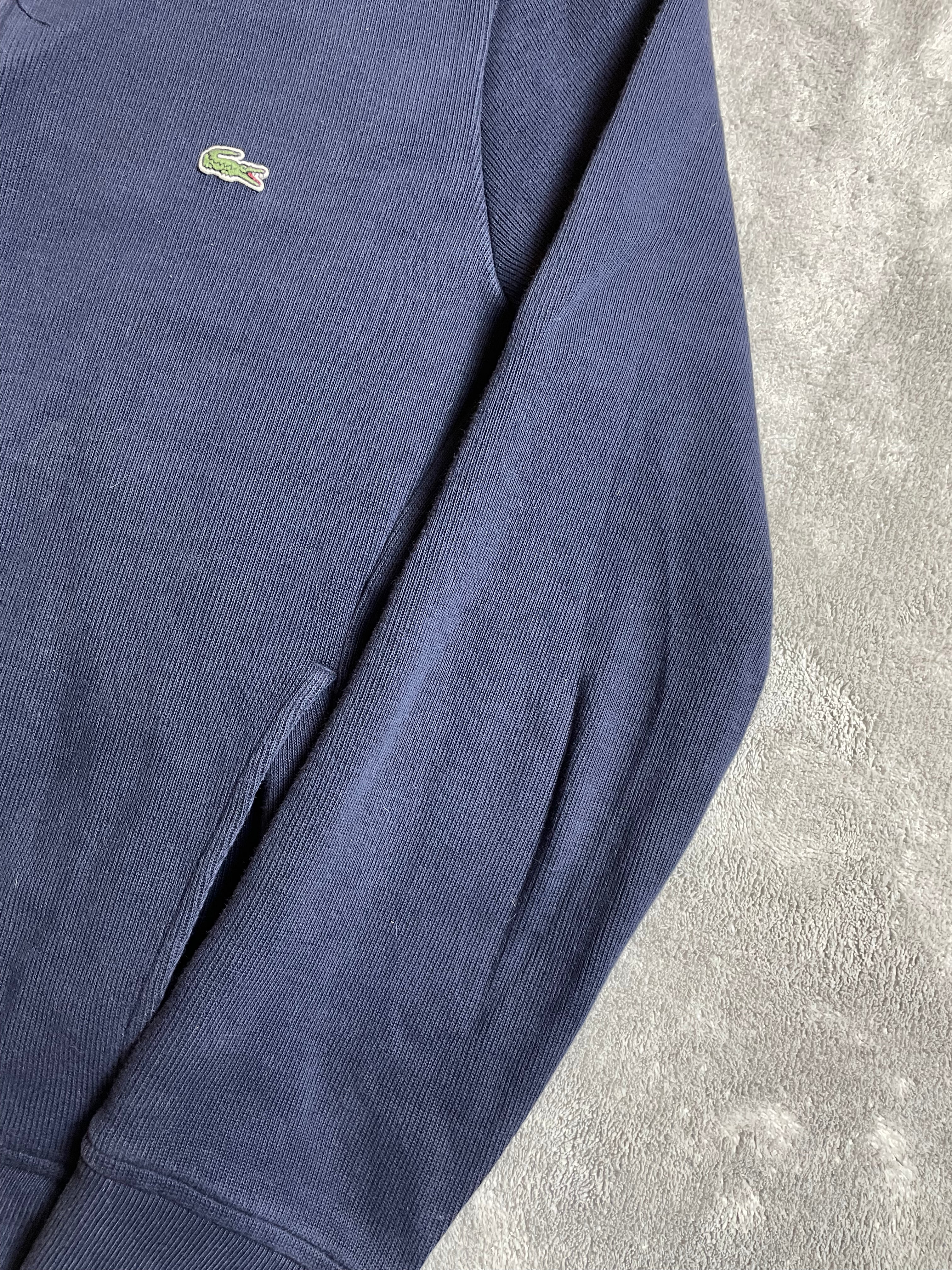 Lacoste Halfzip Sweatshirt in Marineblau - Gr. S