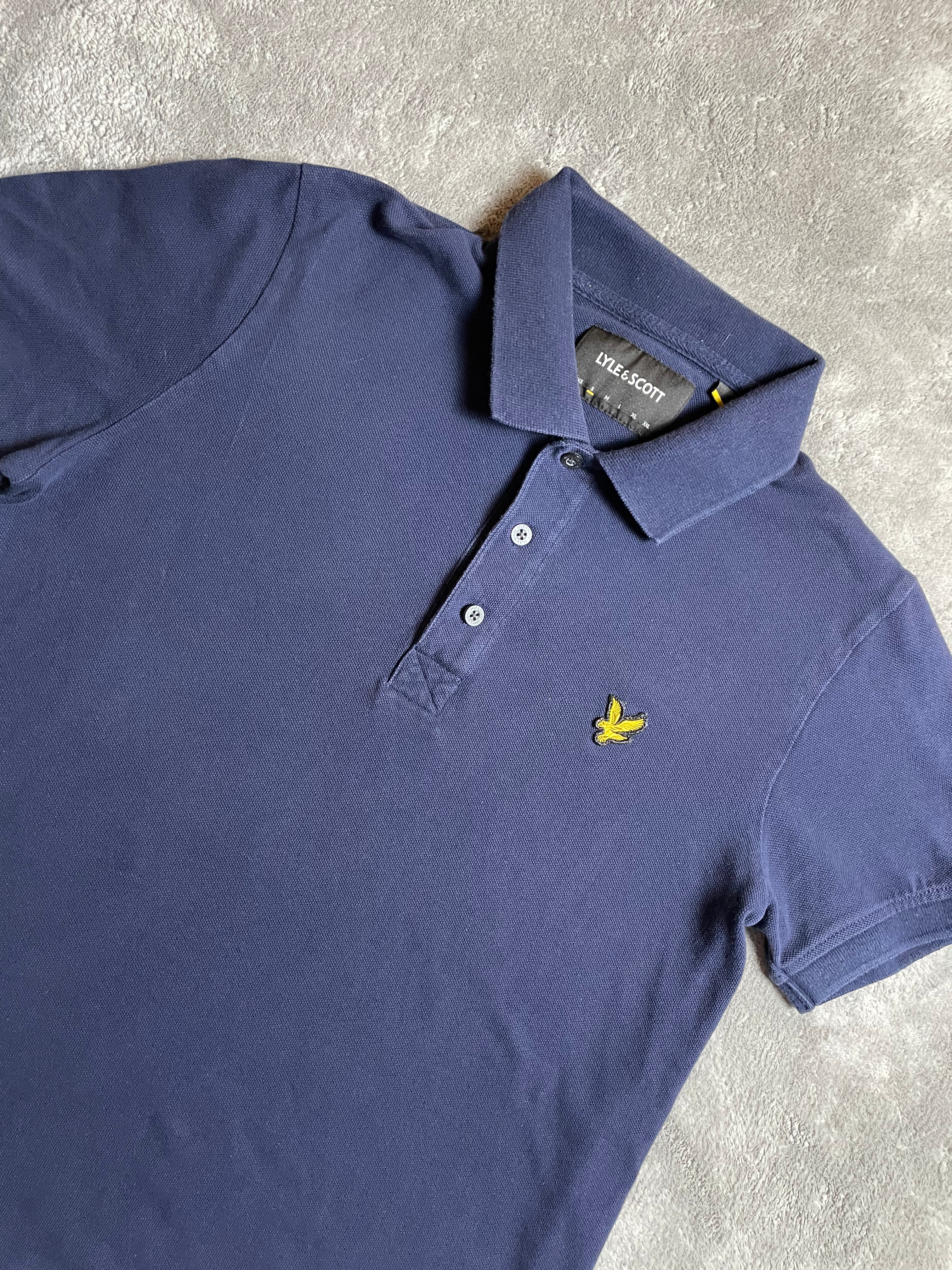 Lyle&Scott Poloshirt in Marineblau - Gr. S