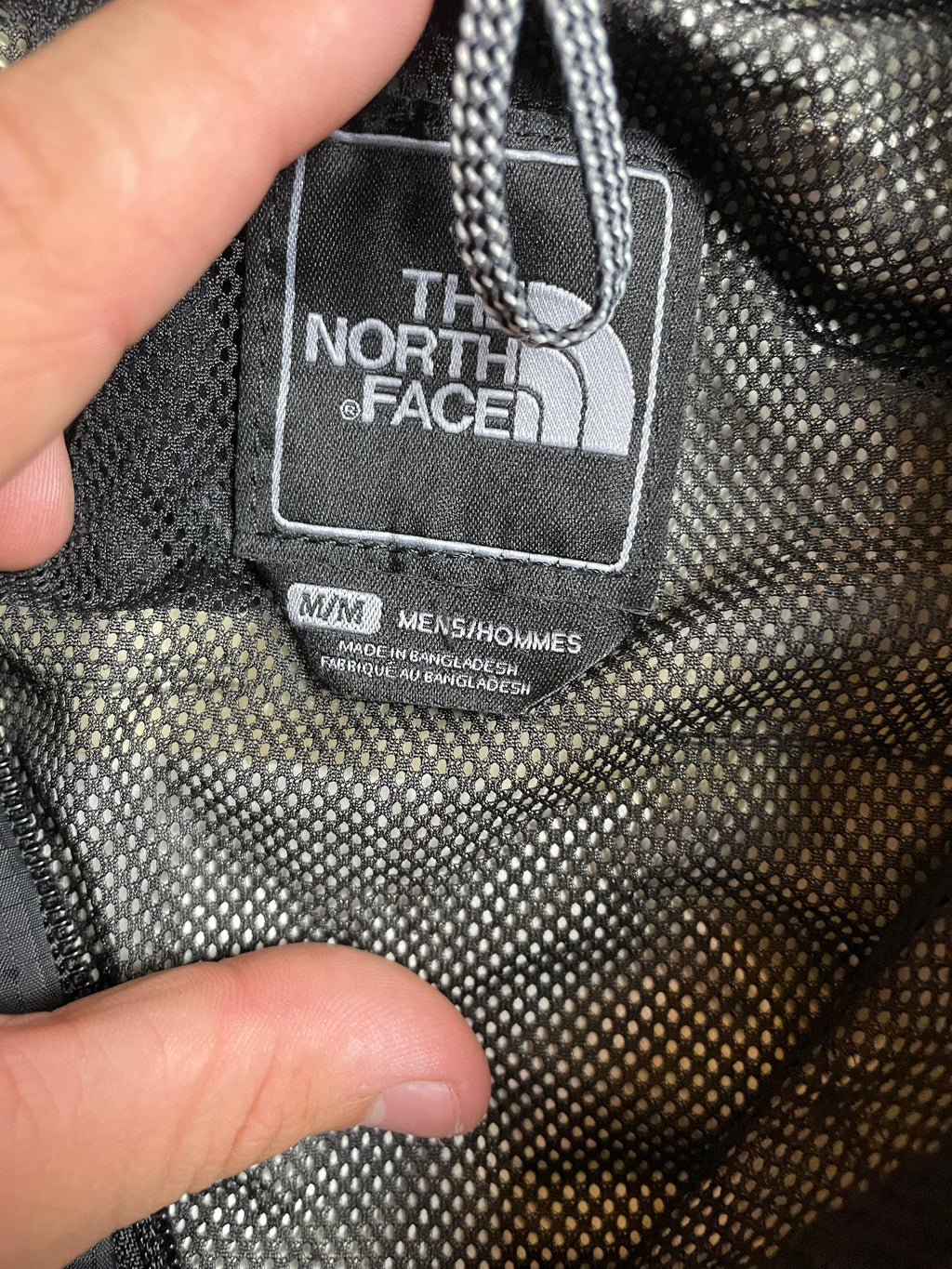 The North Face Regenjacke/Windbreaker in schwarz - Gr. M