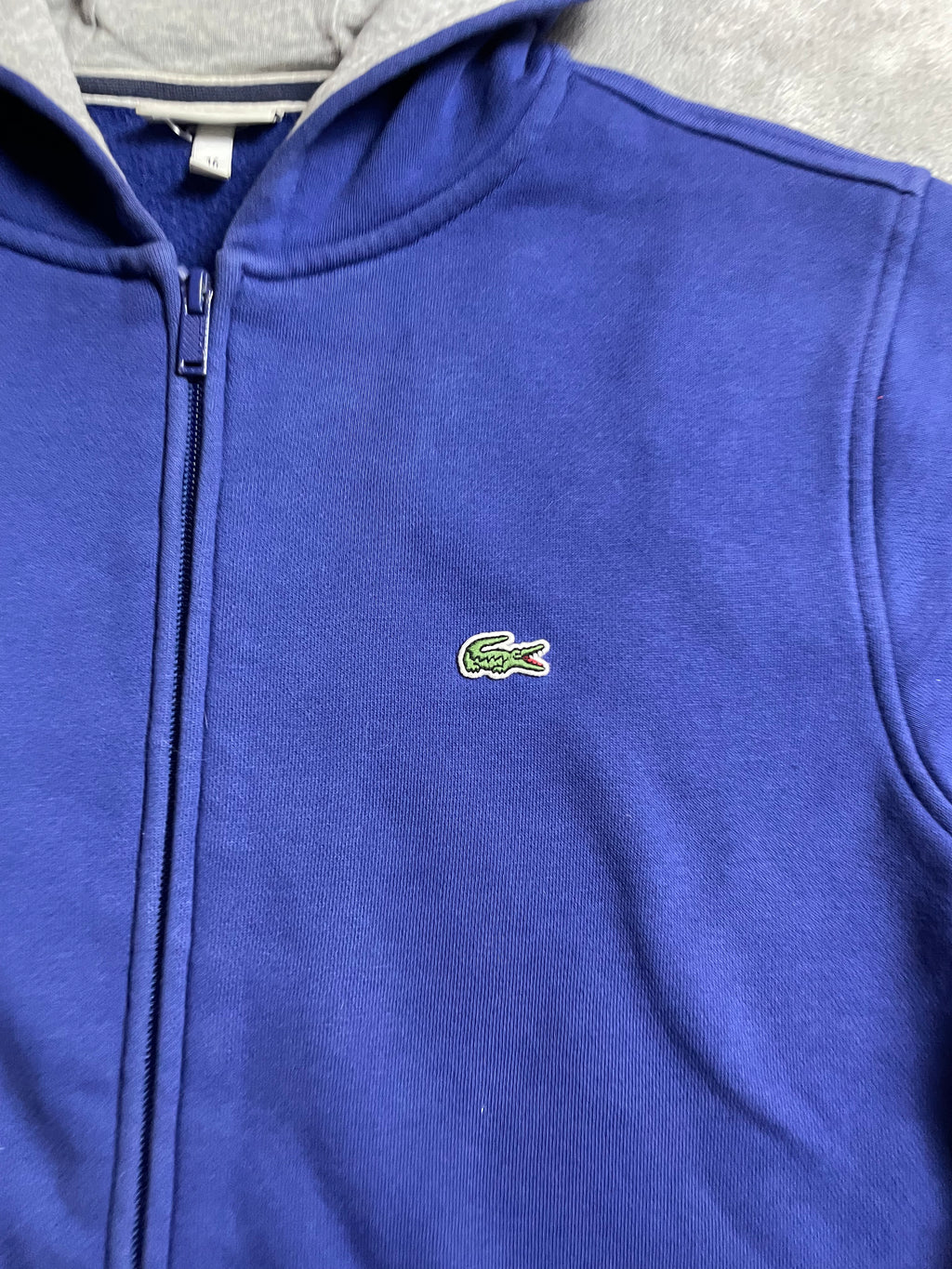 Lacoste Strickjacke in blau - Gr. S