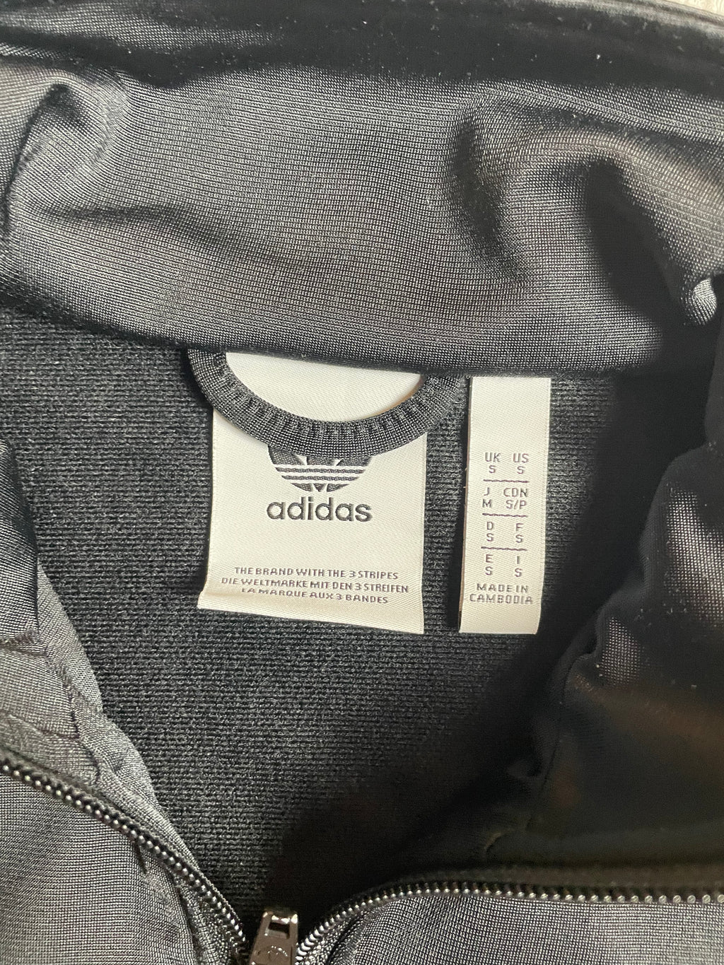 Adidas Firebird Trackjacket in schwarz - Gr. S