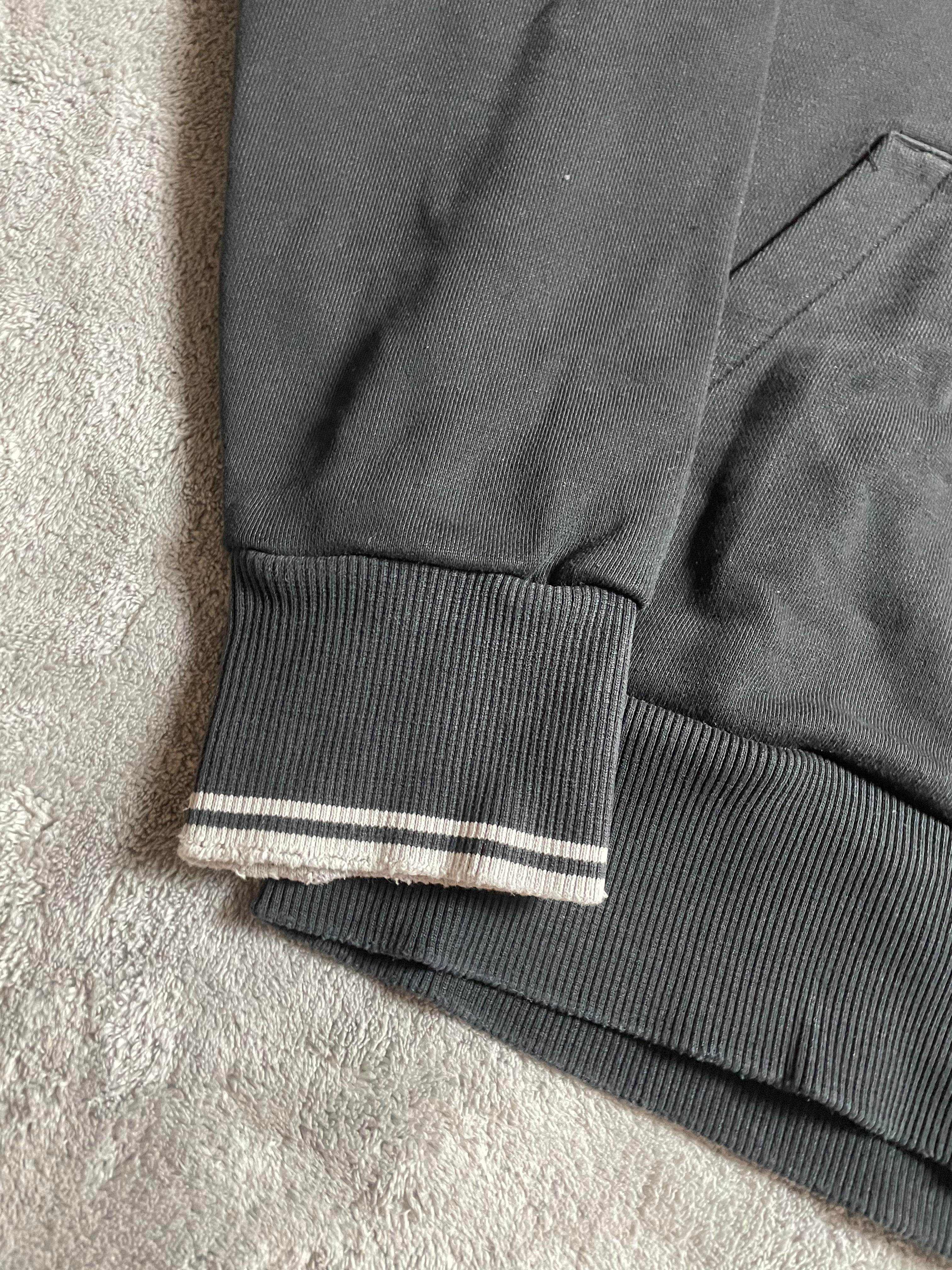 Fred Perry Kapuzenpullover in schwarz - Gr. S