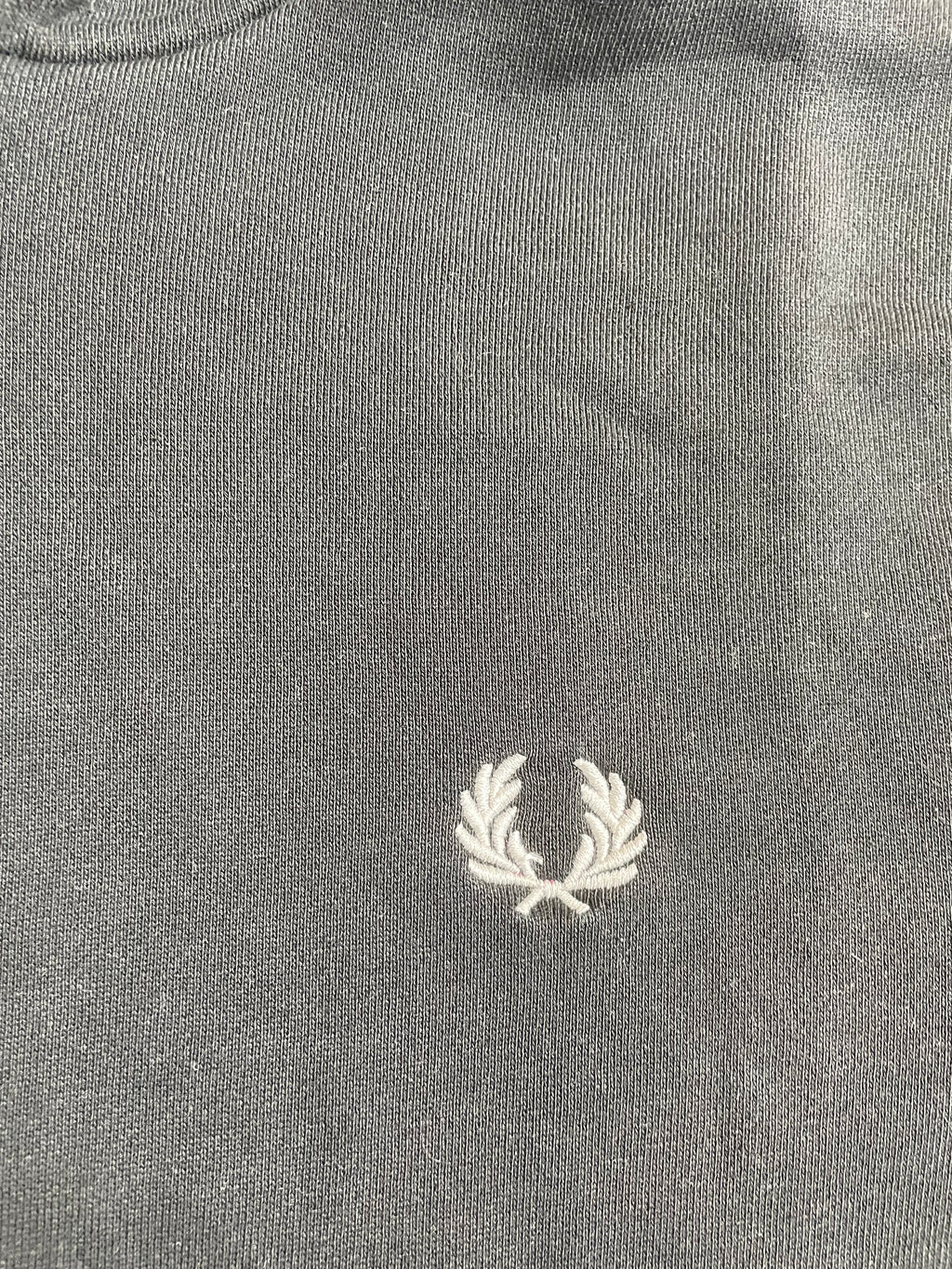 Fred Perry Kapuzenpullover in schwarz - Gr. S