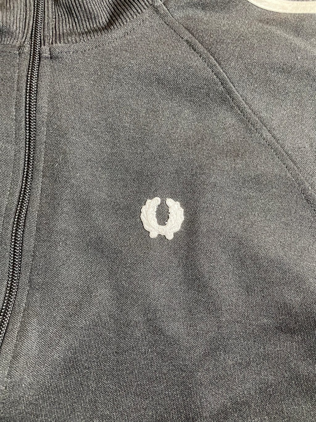 Fred Perry Taped Trackjacket in schwarz - Gr. S