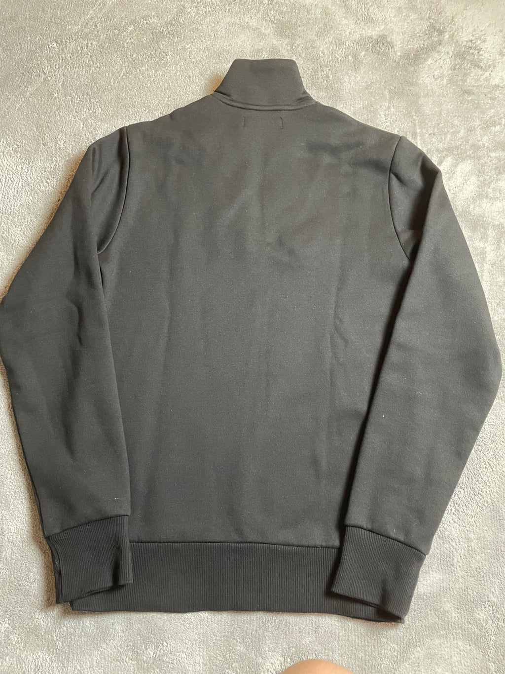 Fred Perry Halfzip Sweater in Schwarz - Gr. XS