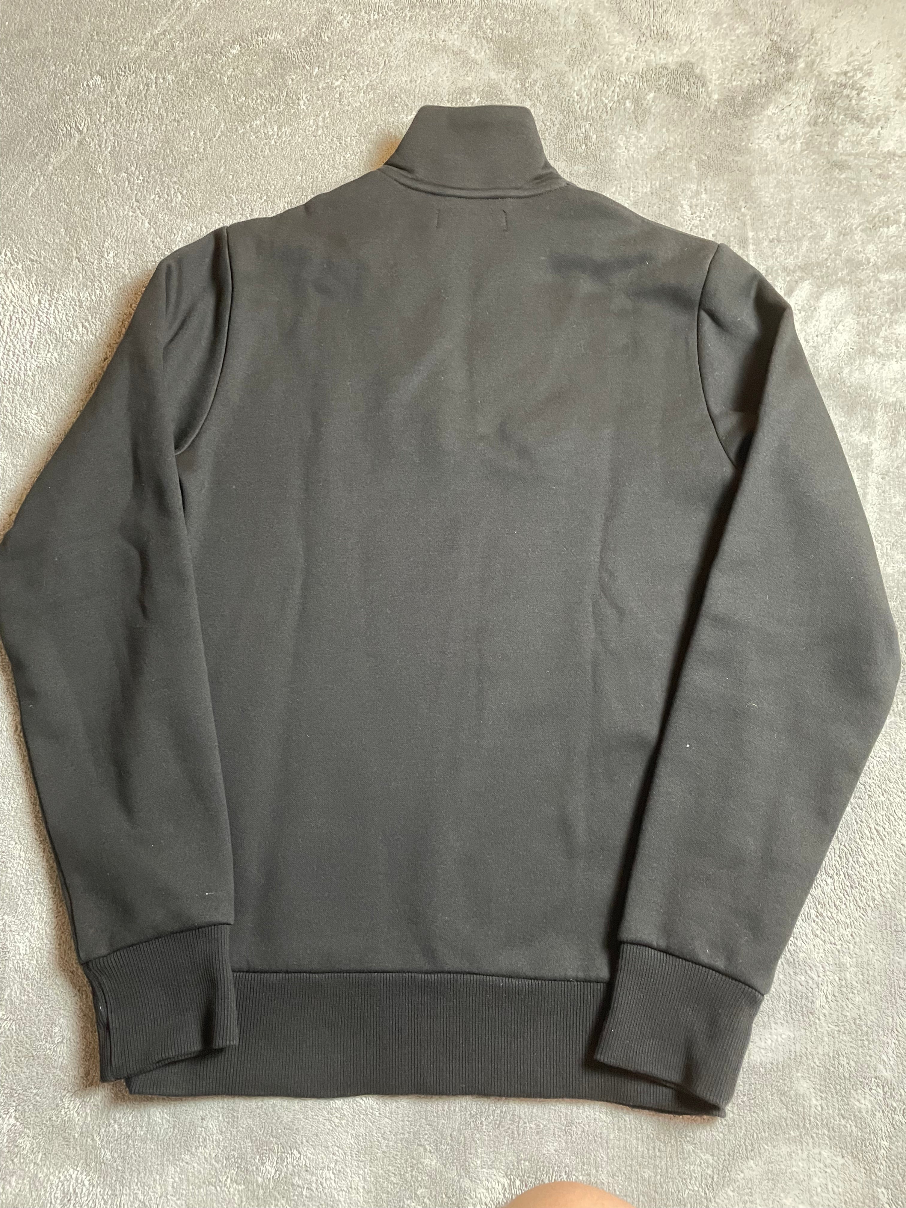 Fred Perry Halfzip Sweater in Schwarz - Gr. XS
