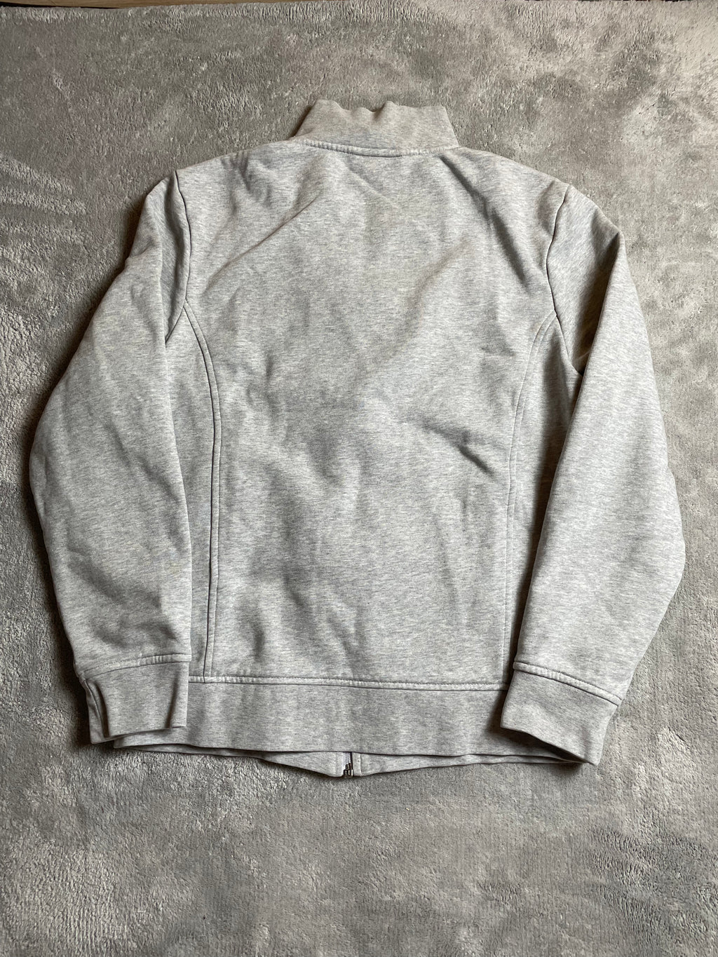 Lacoste Zipper in hellgrau - Gr. S