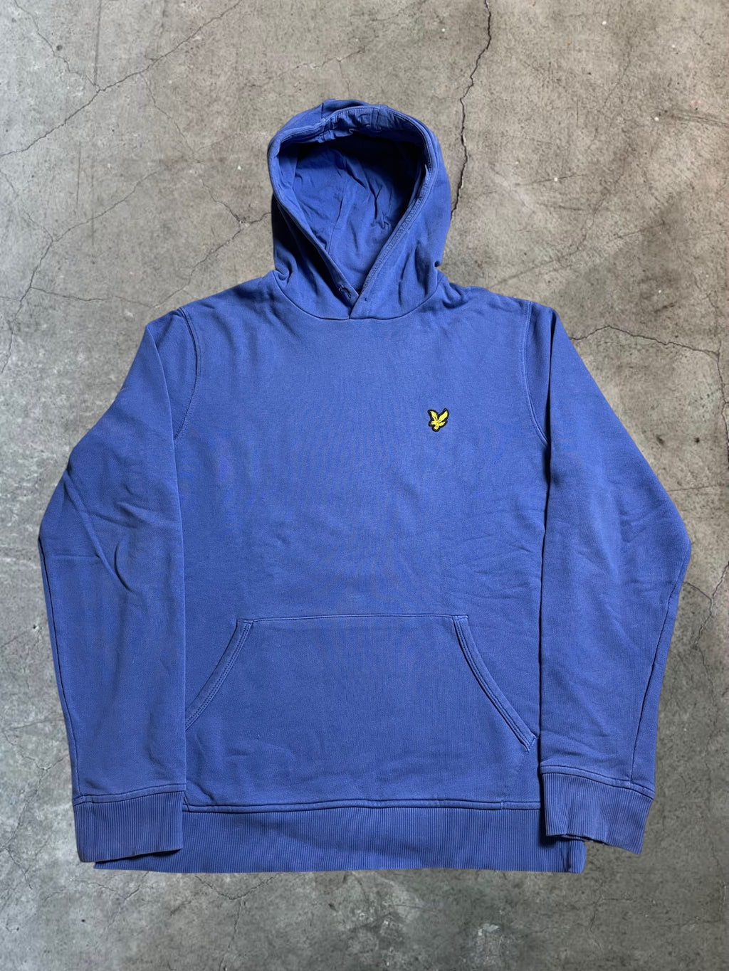 Lyle & Scott Kapuzenpullover in blau - Gr. S