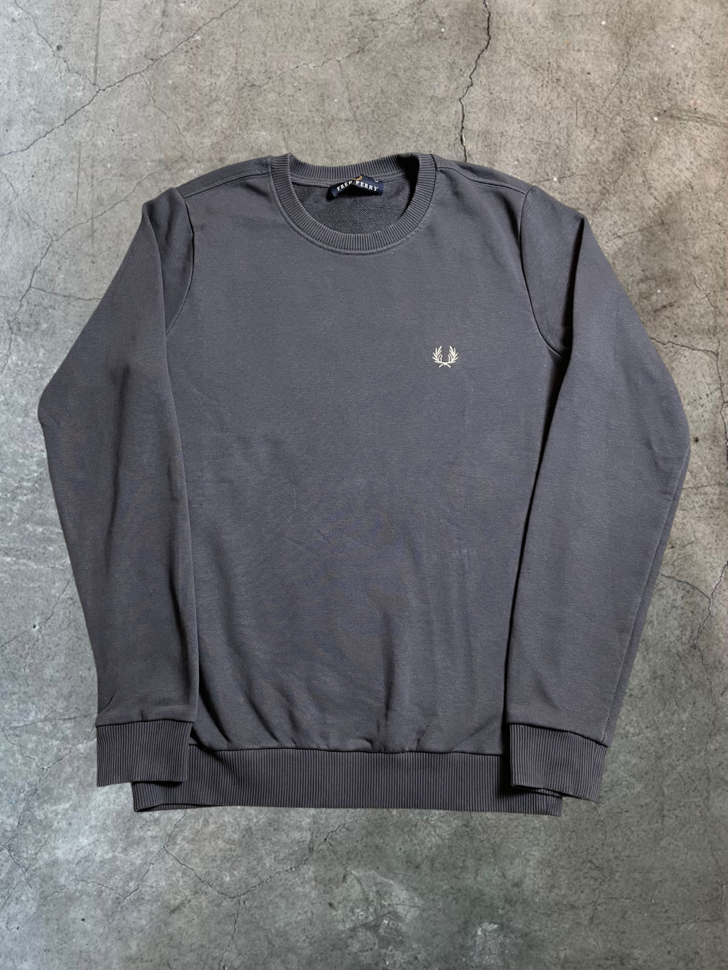 Fred Perry Sweatshirt in Blau, Grau - Gr. S