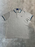 Fred Perry Polohemd in hellgrau - Gr. S