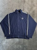 Adidas Firebird Trainingsjacke in Marineblau - Gr. XL (zufriedenstellender Zustand)