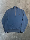 Fred Perry Halfzip Sweater in Marineblau - Gr. S