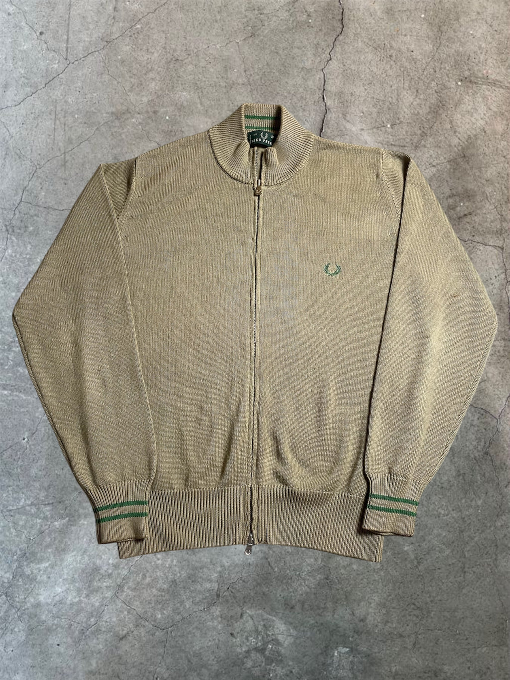 Fred Perry Jacke in Beige - Gr. M