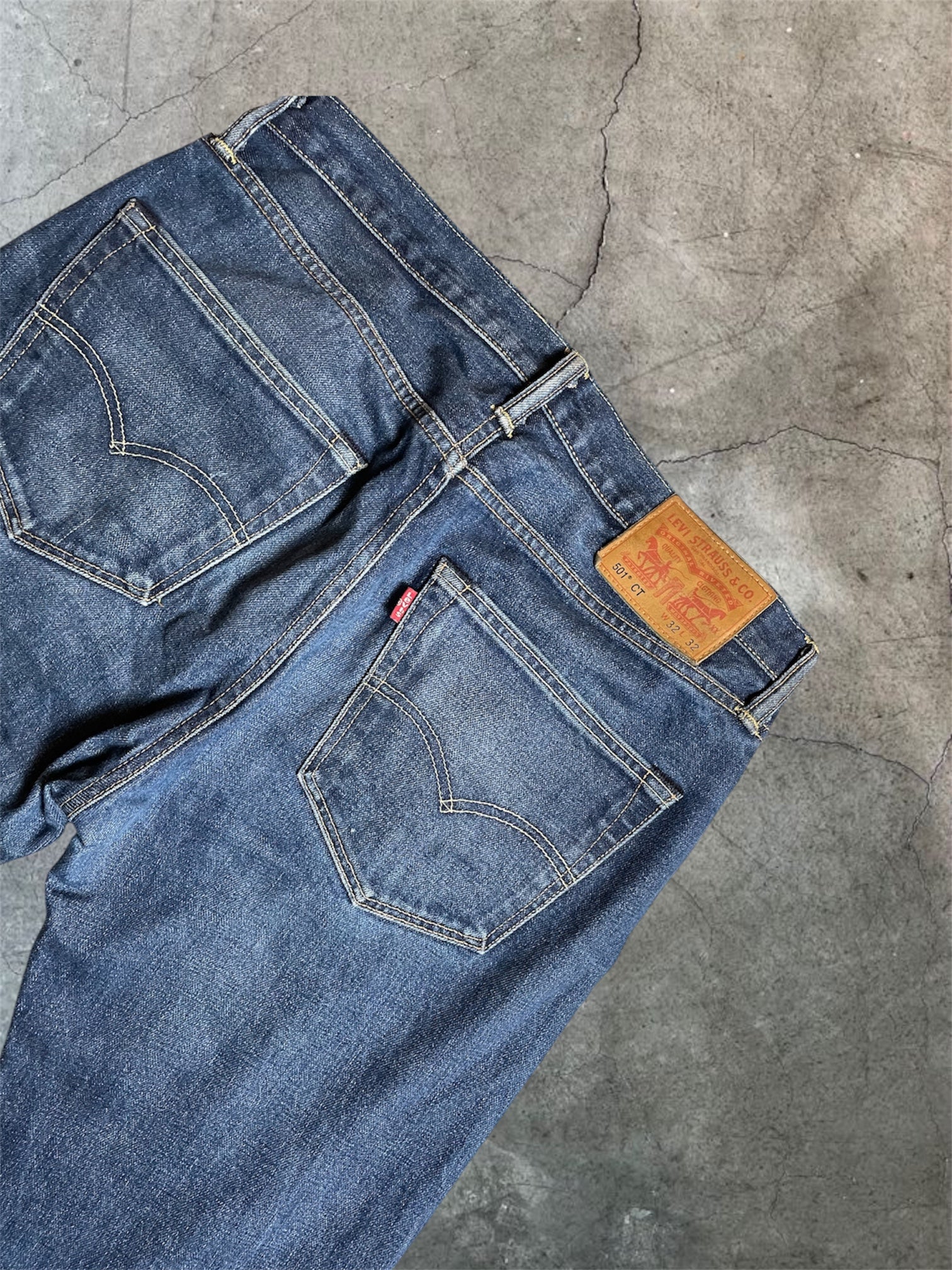 Levi‘s 501 Jeans in Marineblau - W32 L32
