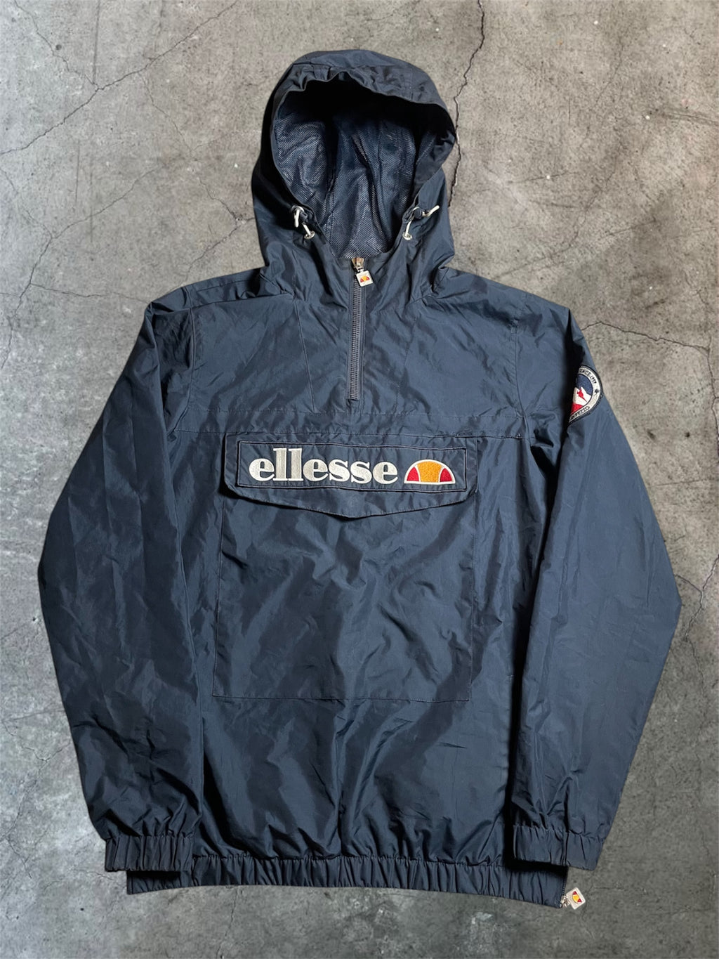 Ellesse Windbreaker in Marineblau - Gr. S