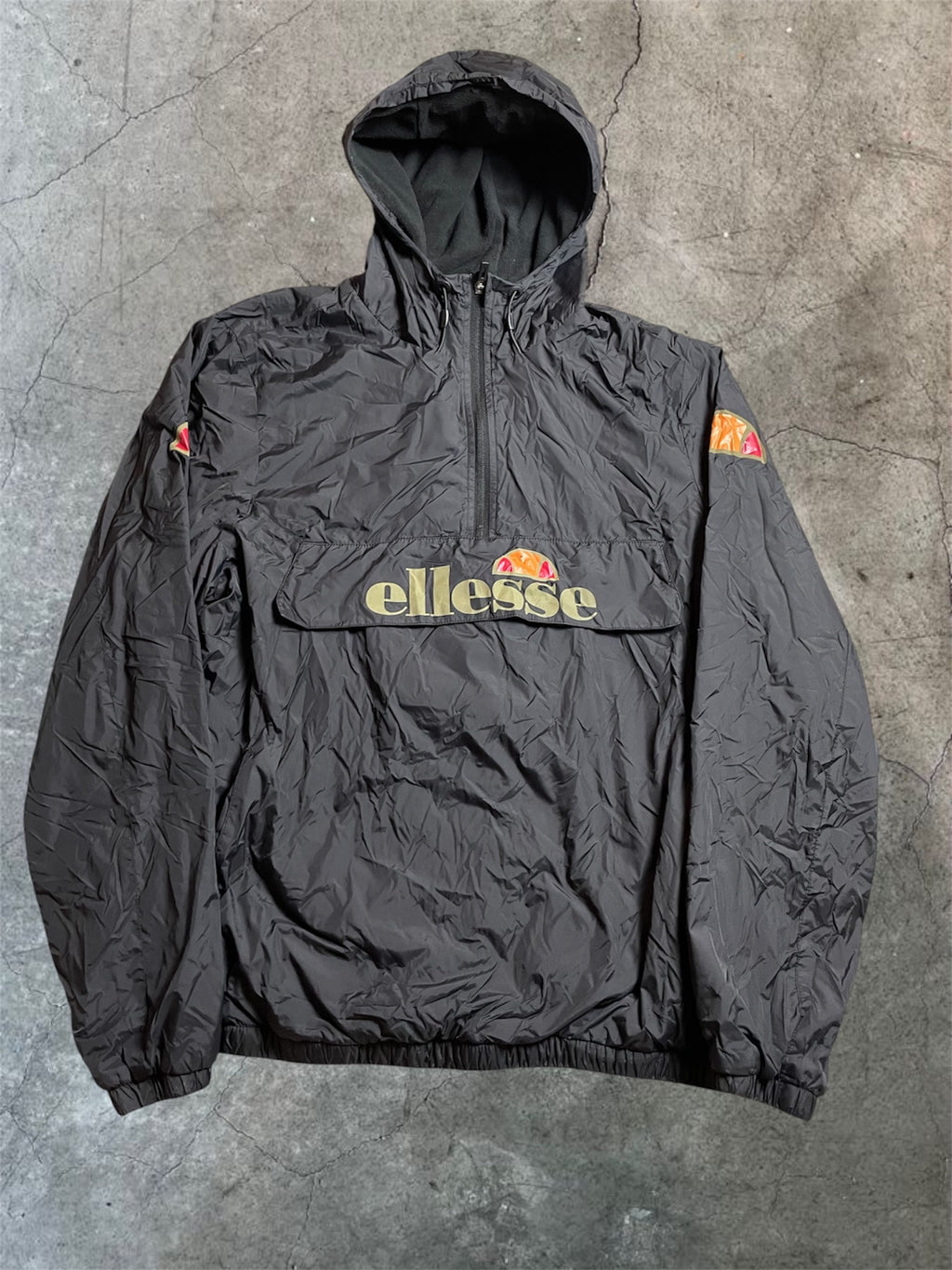 Ellesse Windbreaker in schwarz - Gr. XL