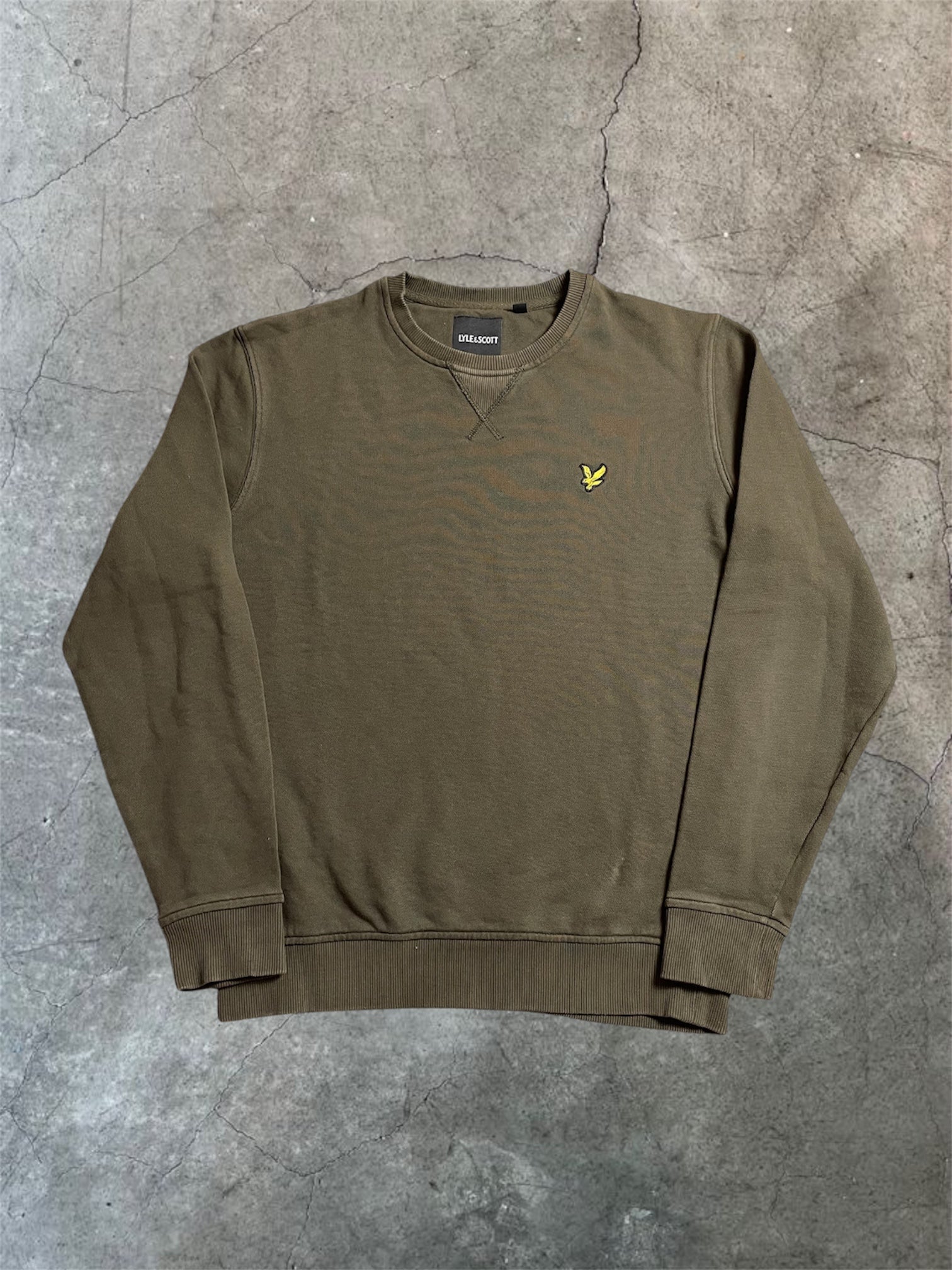 Lyle&Scott Sweater in Khaki - Gr. S