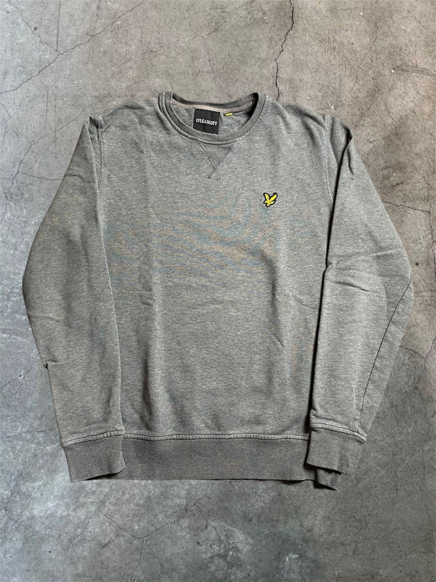 Lyle&Scott Sweater in hellgrau - Gr. S