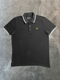 Lyle & Scott Poloshirt in schwarz - Gr. L