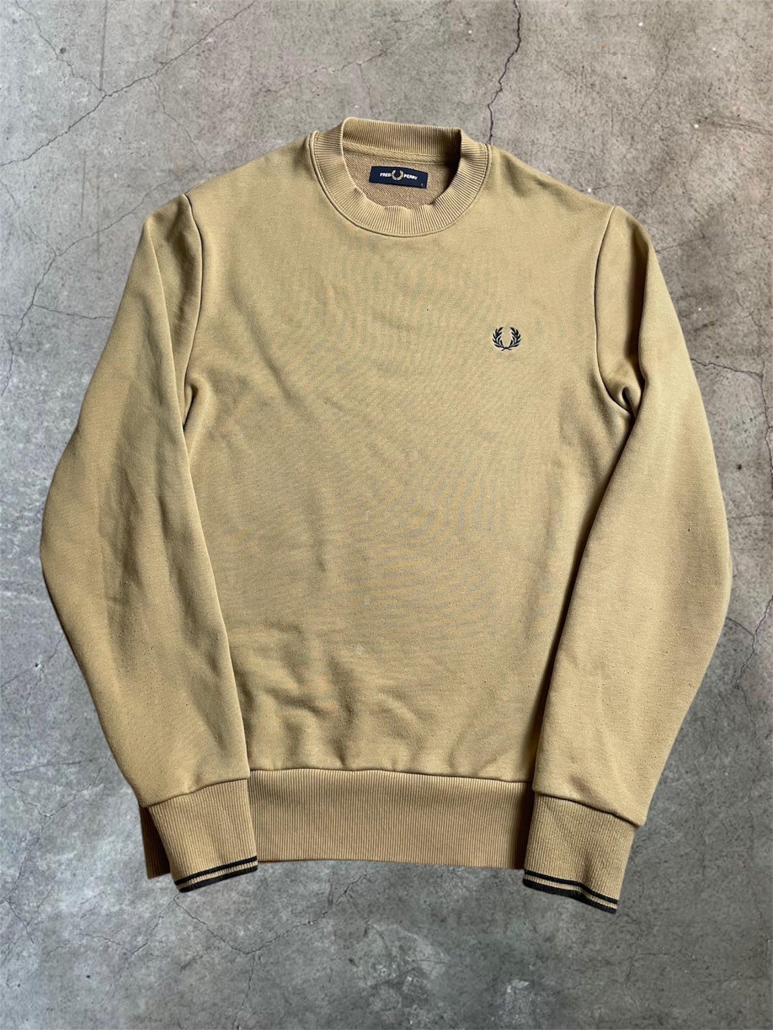 Fred Perry Sweatshirt in beige - Gr. S